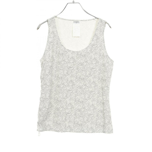 Chanel Logo Allover Nylon Tank Top