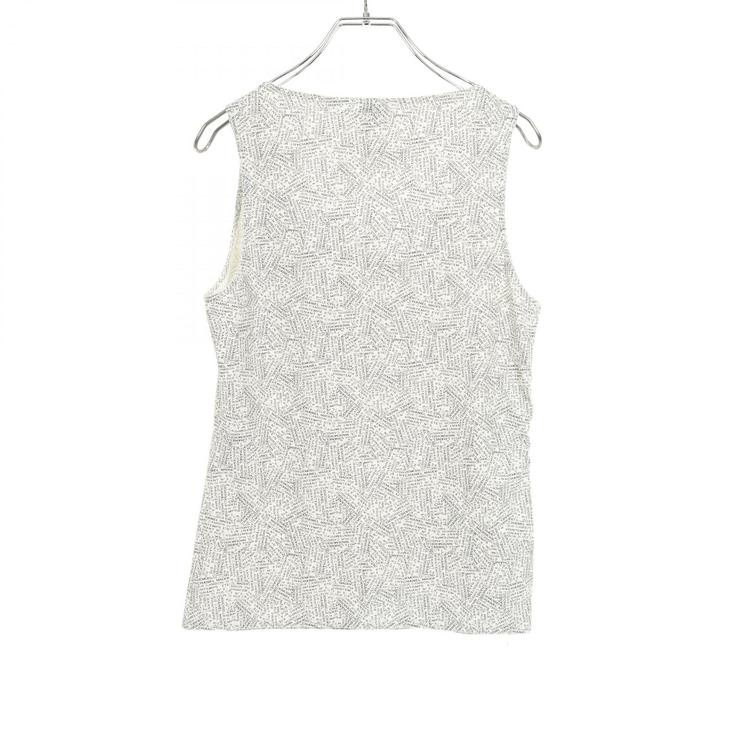 Chanel Logo Allover Nylon Tank Top