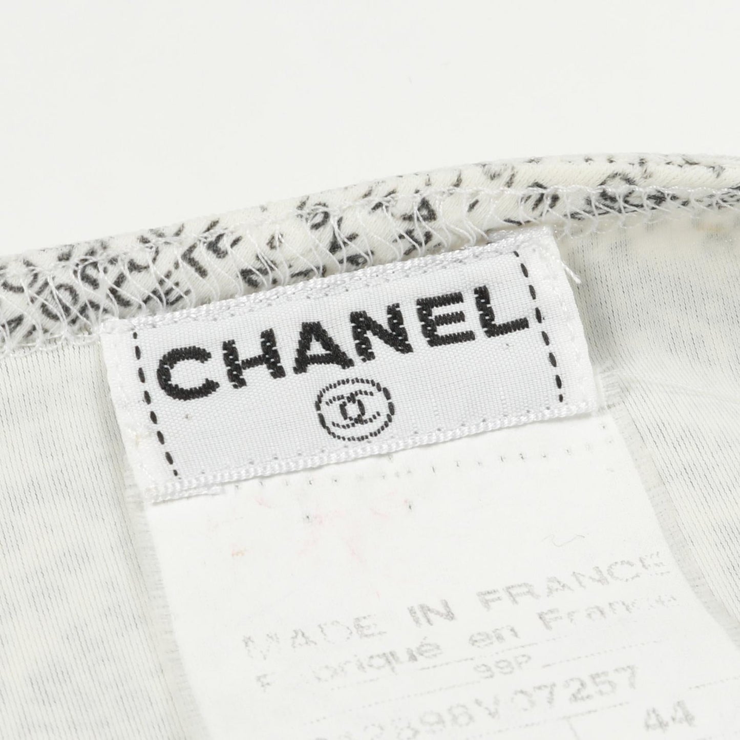 Chanel Logo Allover Nylon Tank Top