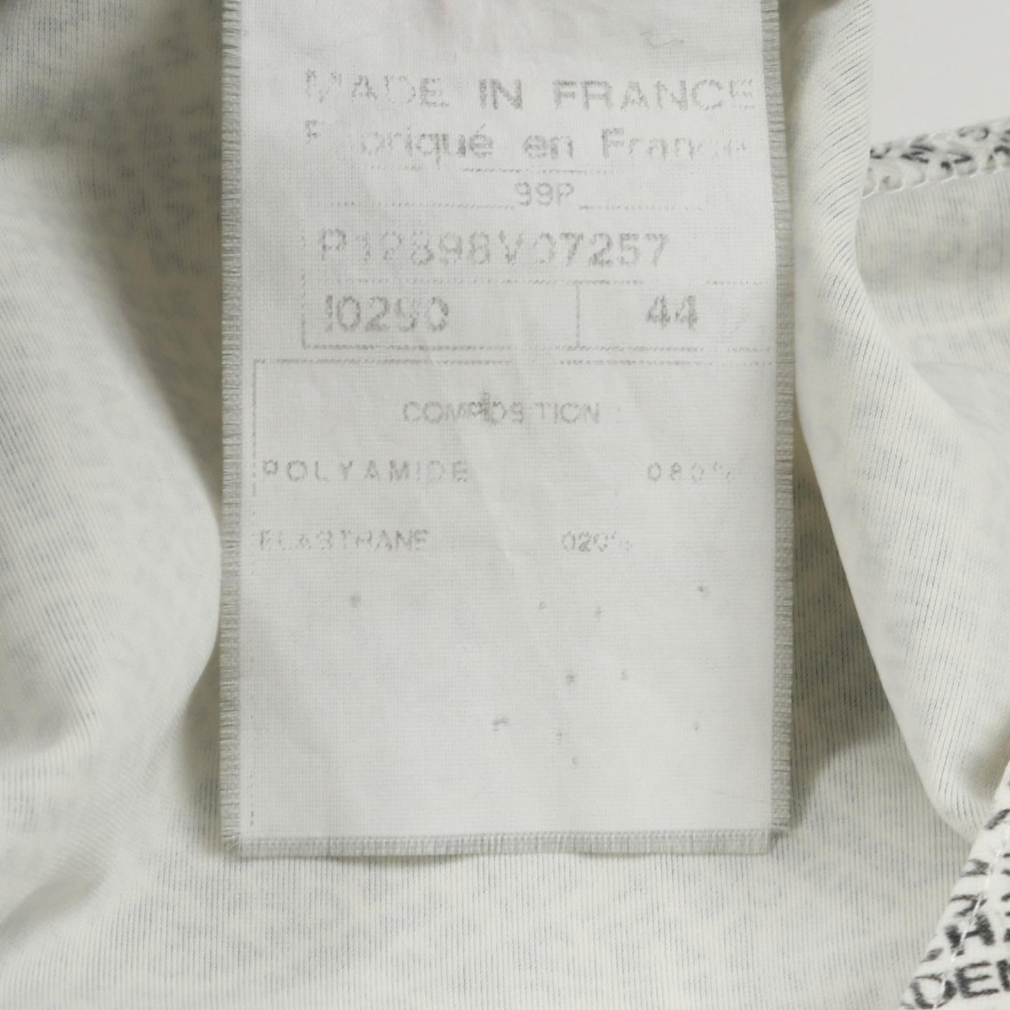 Chanel Logo Allover Nylon Tank Top