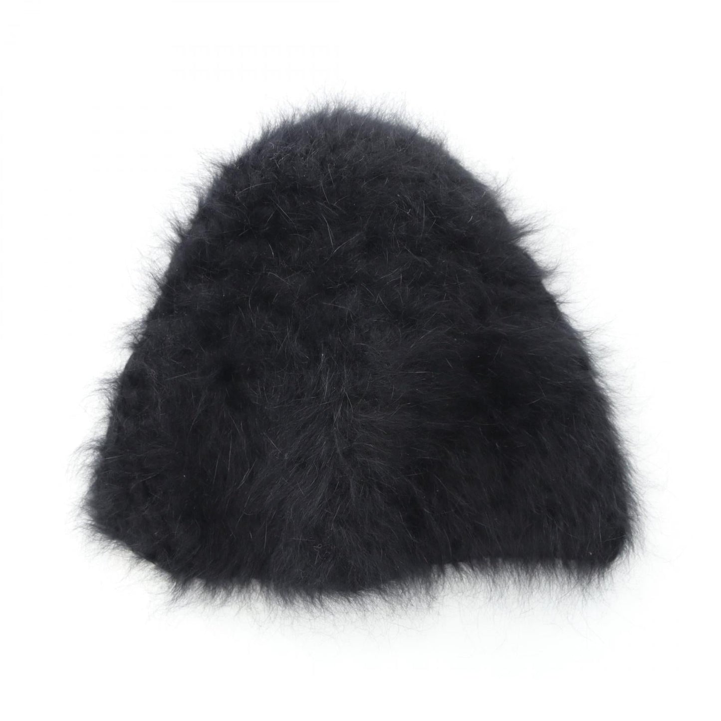 Chanel Coco Mark Angora Knit Cap