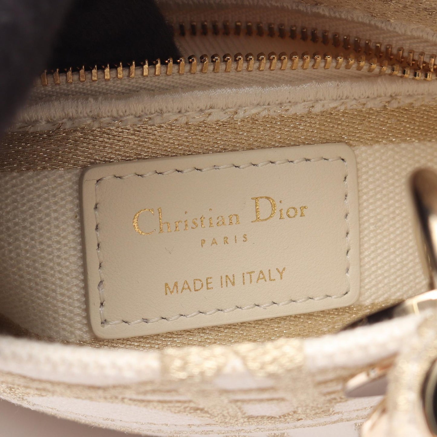 Dior Lady Dior Mini Canvas 2way Bag