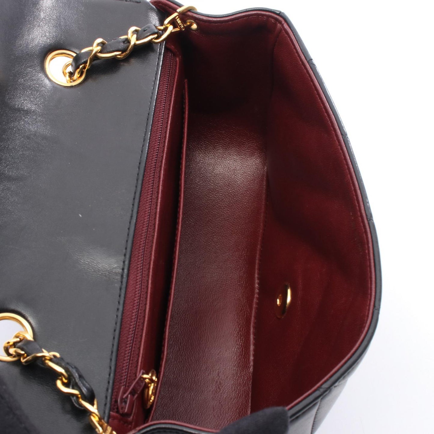 Chanel Matelasse Diana Flap Lambskin Shoulder Bag