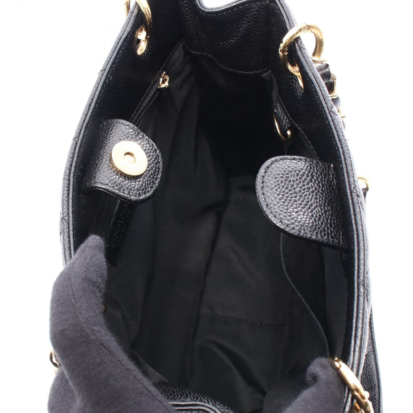 Chanel Matelasse Grained Calfskin Tote Bag