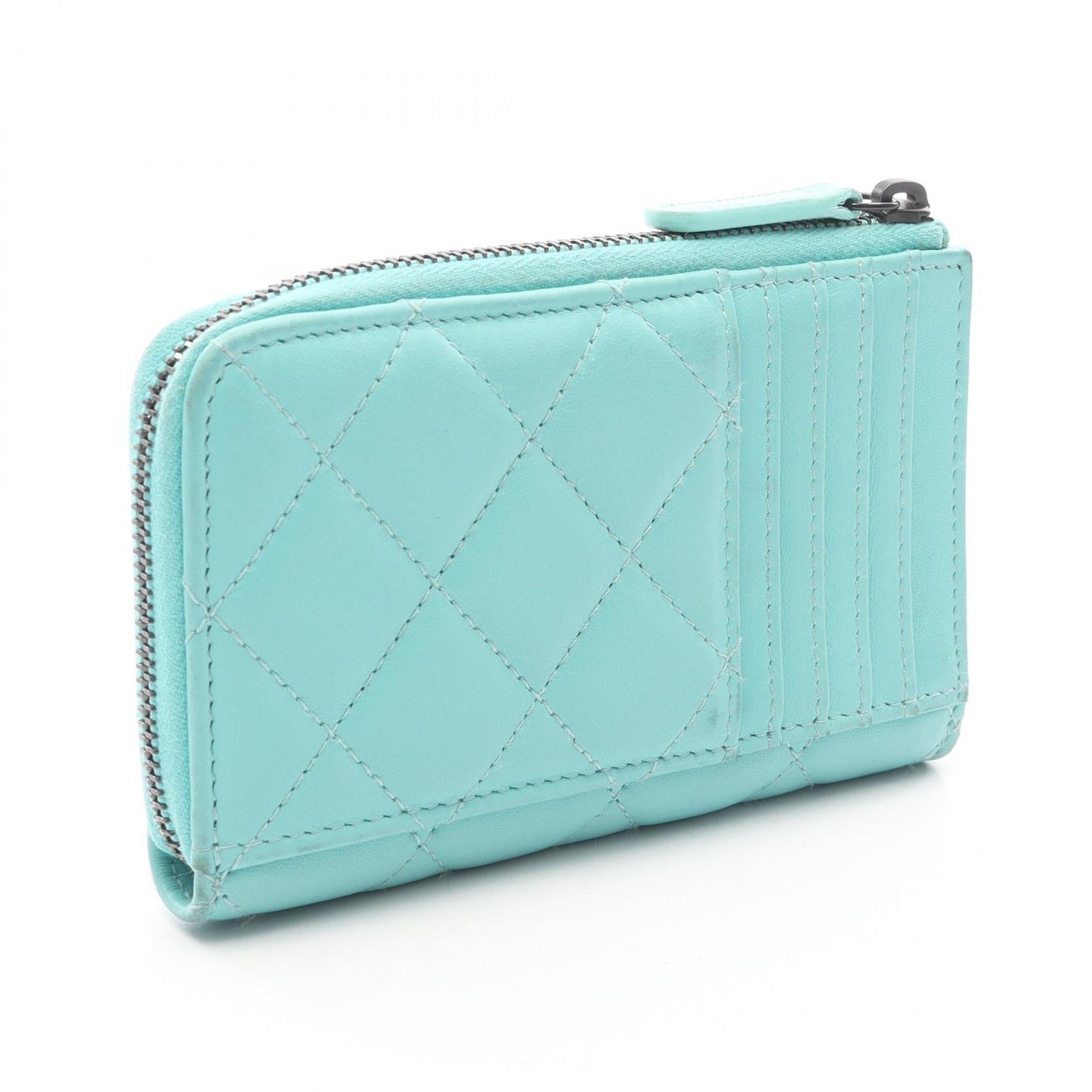 Chanel Matelasse Calfskin Card Case