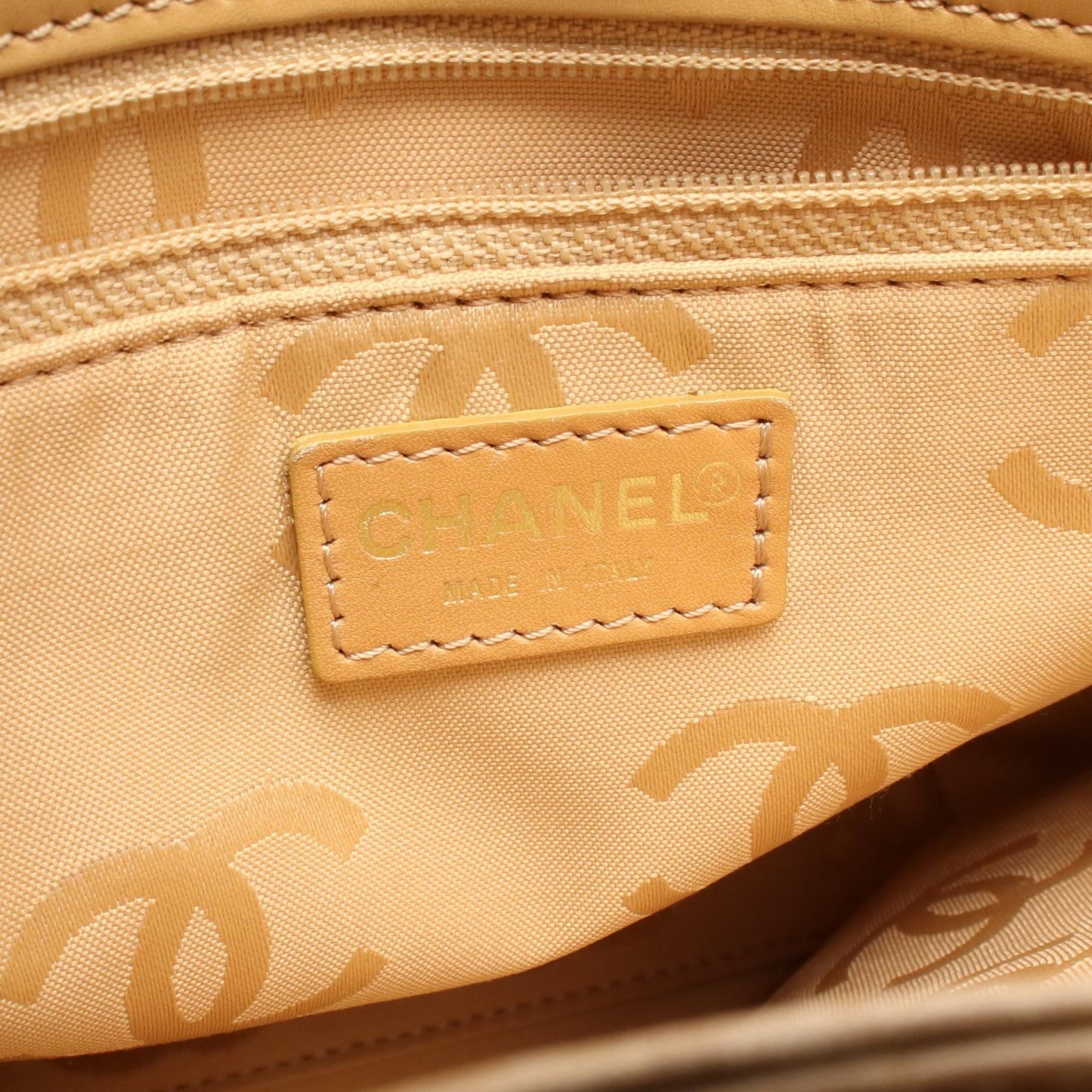 Chanel Wild Stitch Leather Tote Bag
