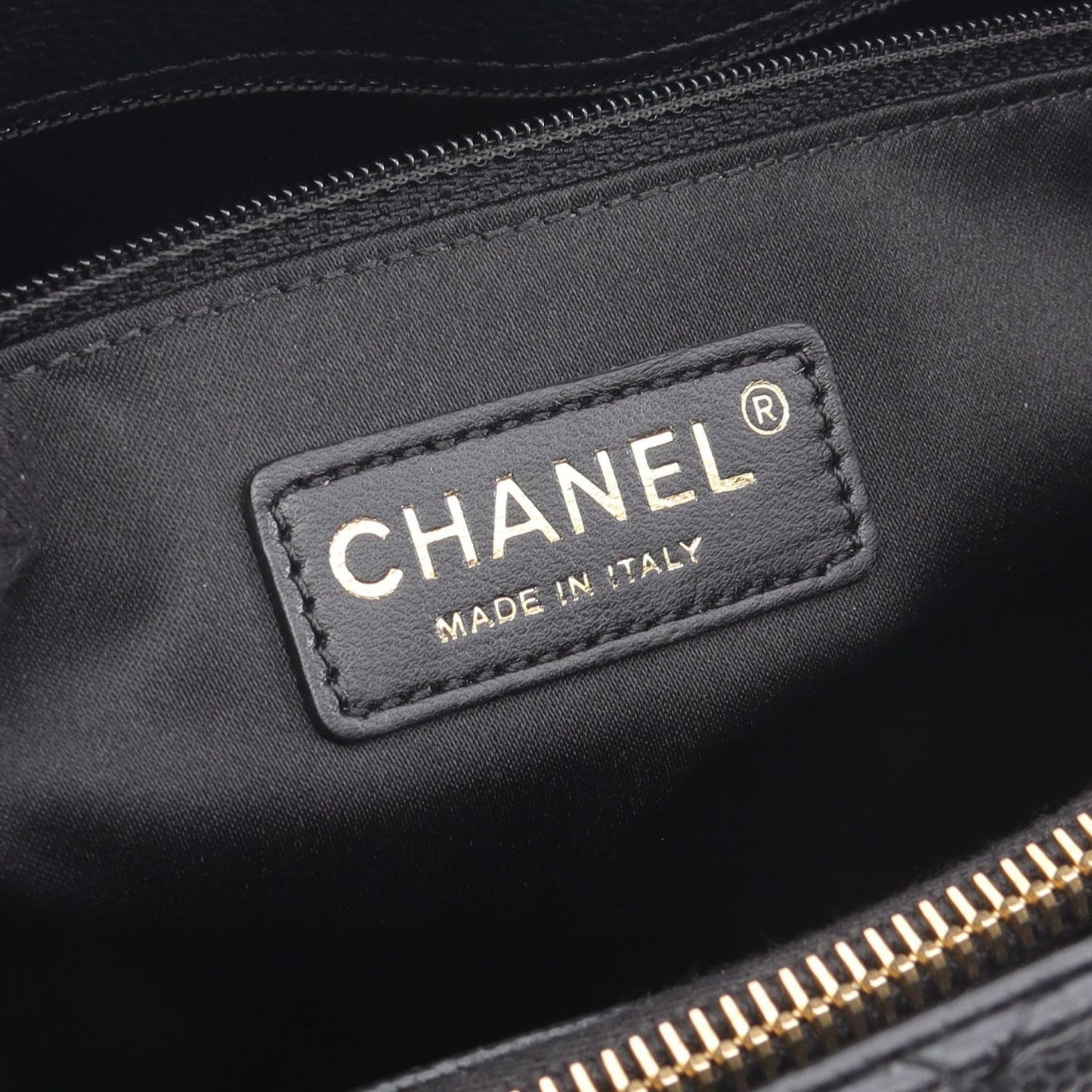 Chanel Matelasse Grand Shopping Tote Caviar Skin Tote Bag
