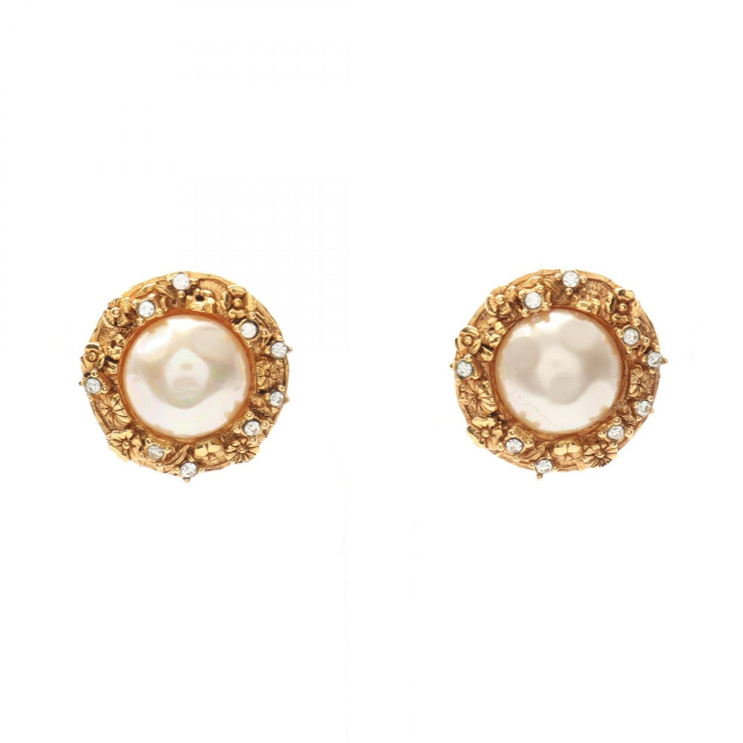 Chanel Flower Earrings