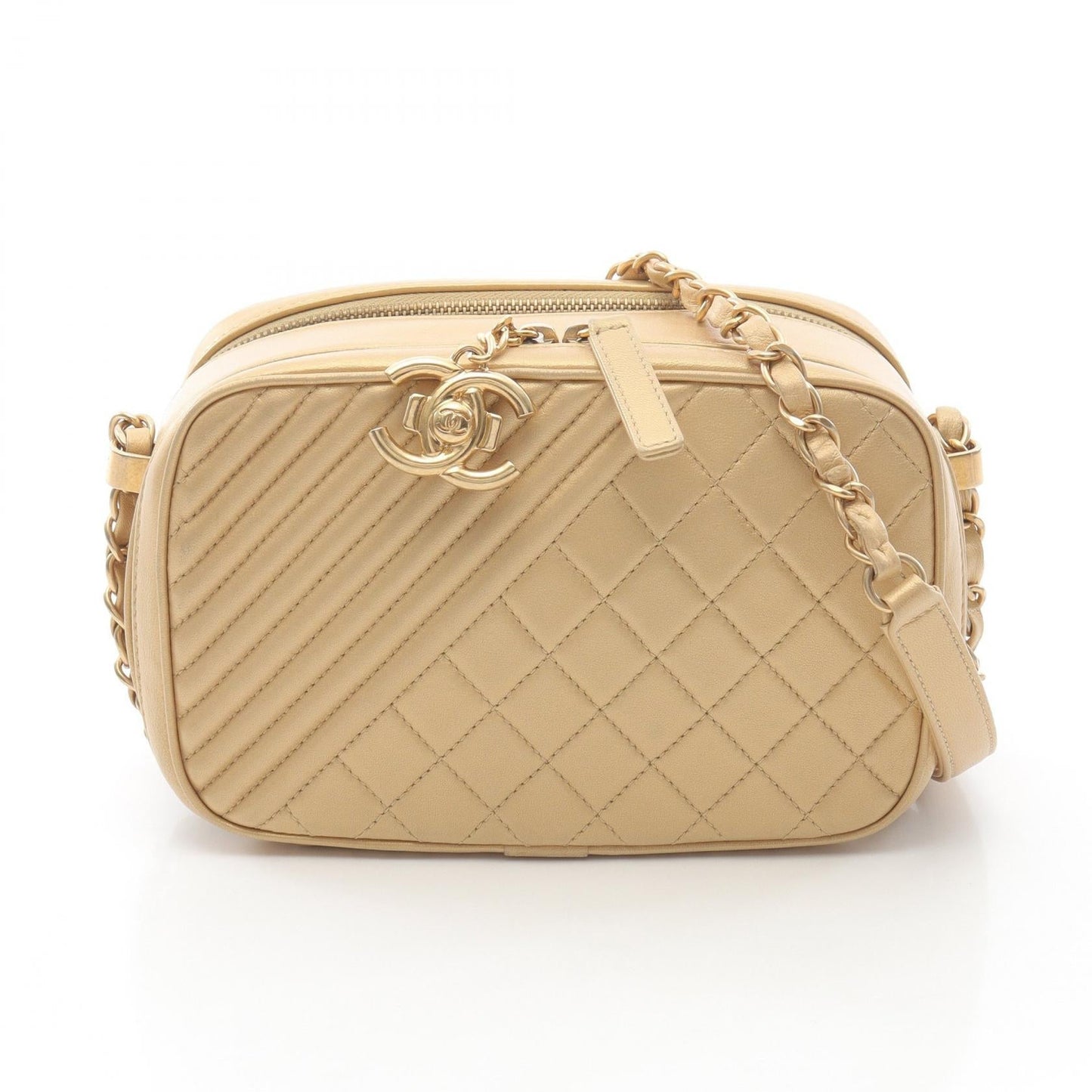 Chanel Coco Boy Lambskin Shoulder Bag