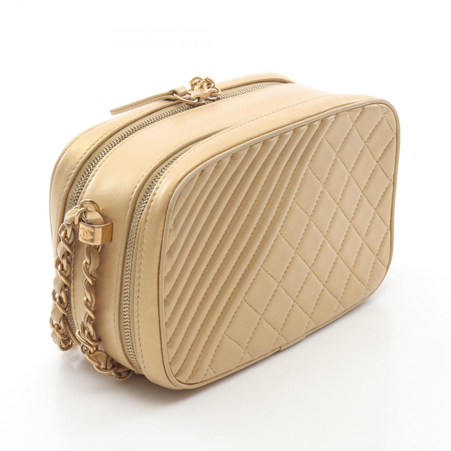 Chanel Coco Boy Lambskin Shoulder Bag