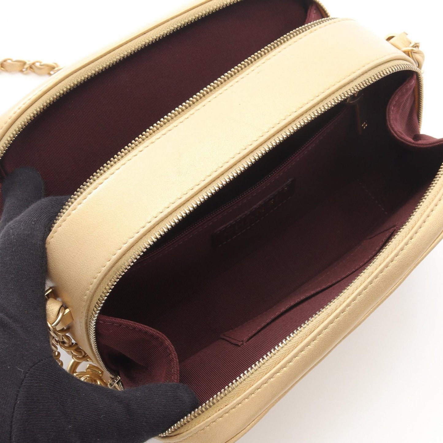 Chanel Coco Boy Lambskin Shoulder Bag