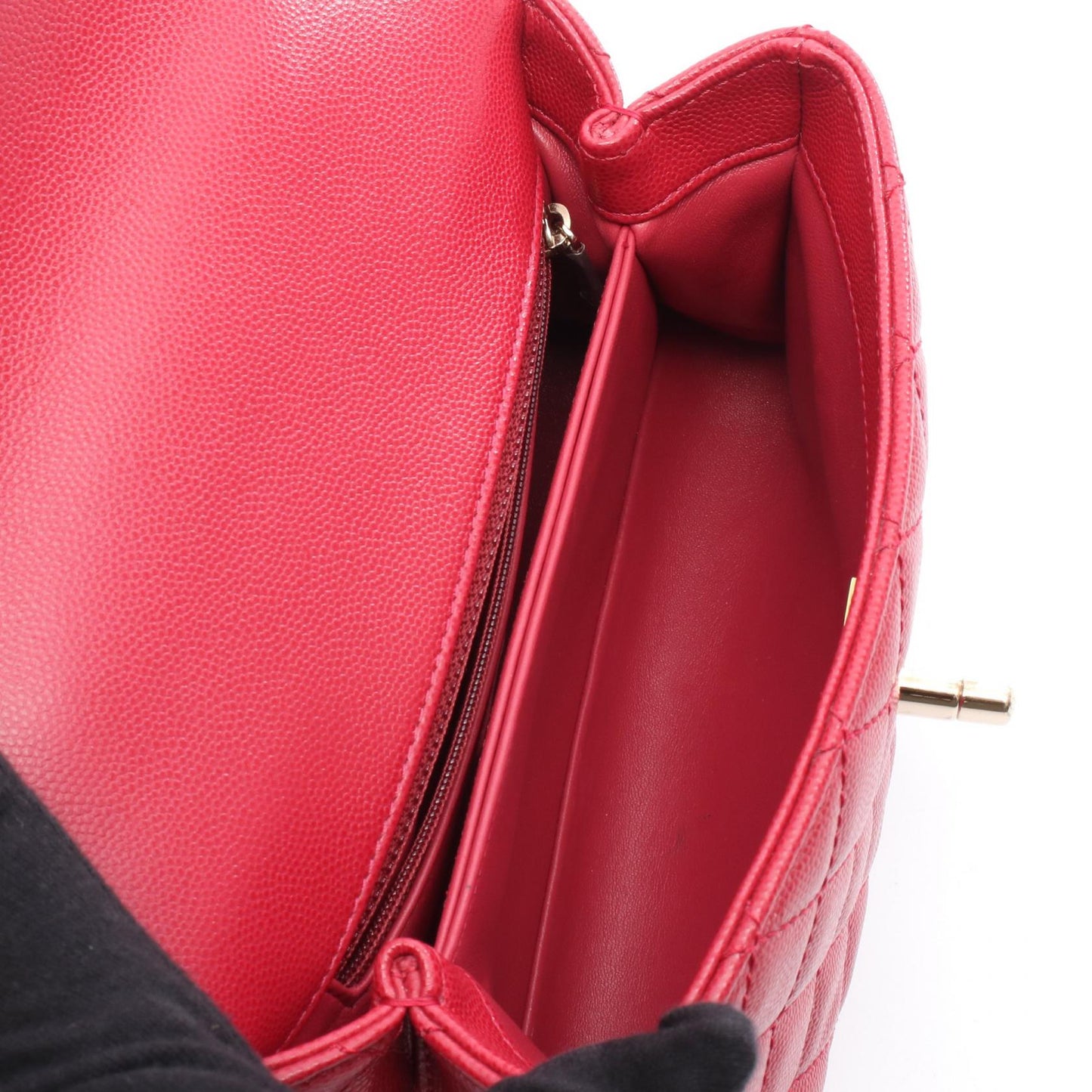 Chanel Coco Handle Flap Calf 2way Bag
