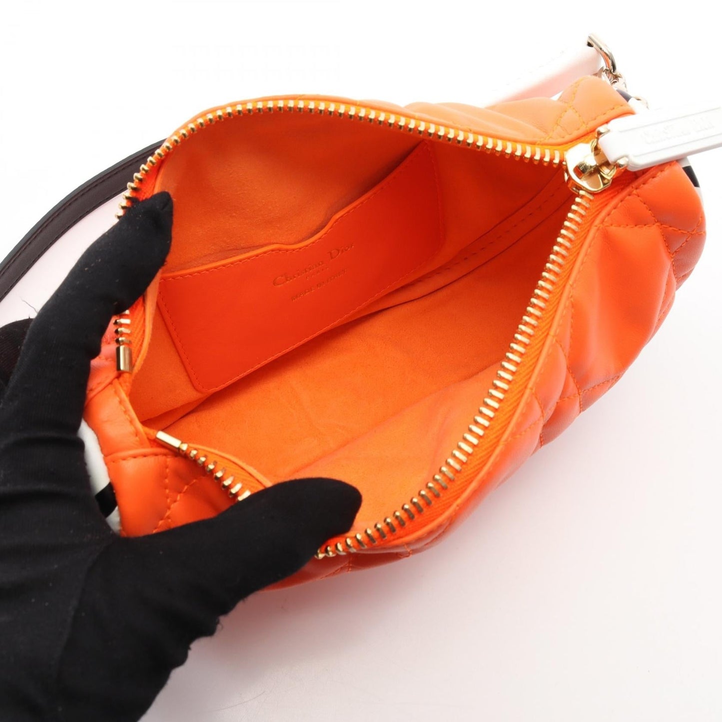 Dior VIBE Small 2way Shoulder Bag Leather