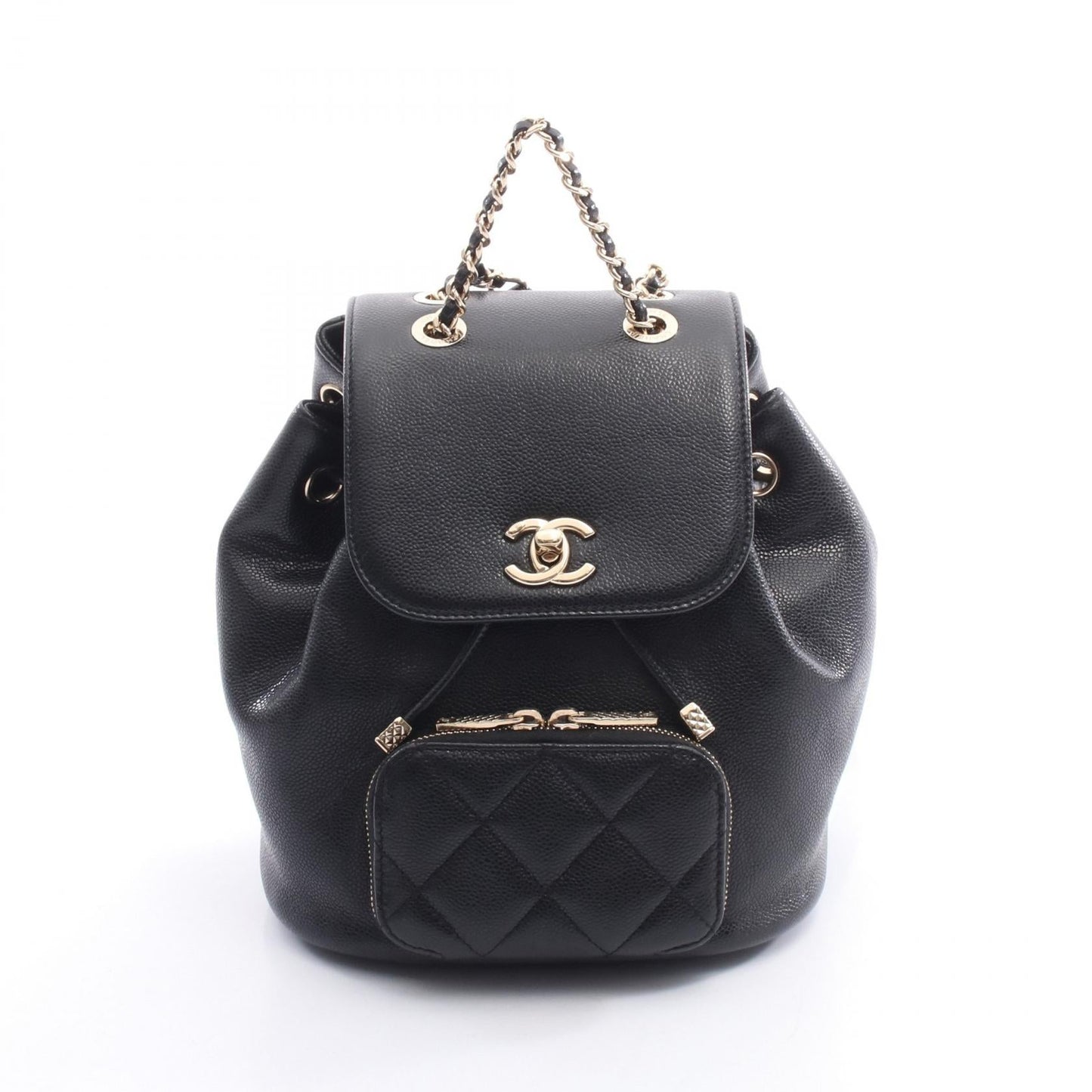 Chanel Matelasse Grained Calfskin Backpack