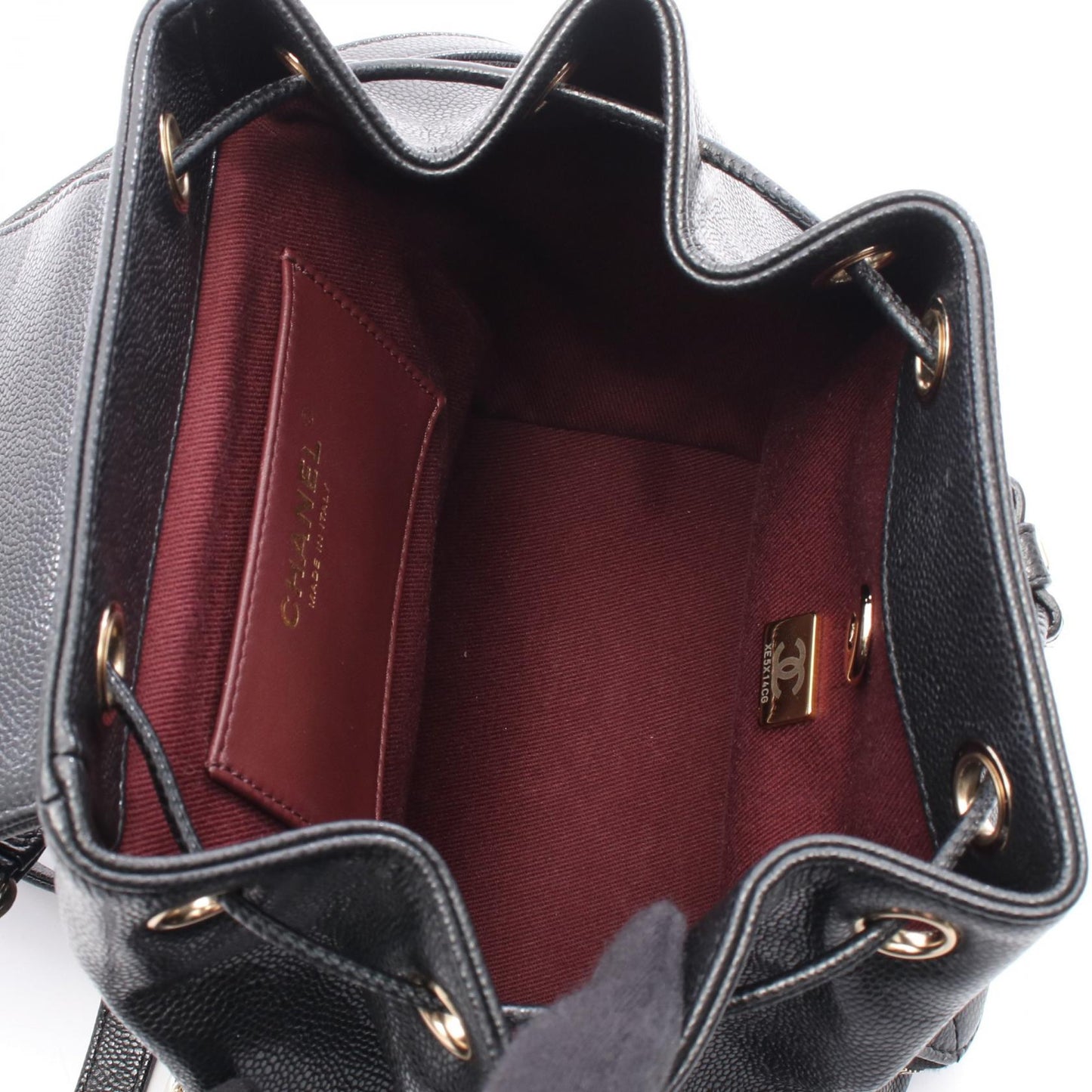 Chanel Matelasse Grained Calfskin Backpack