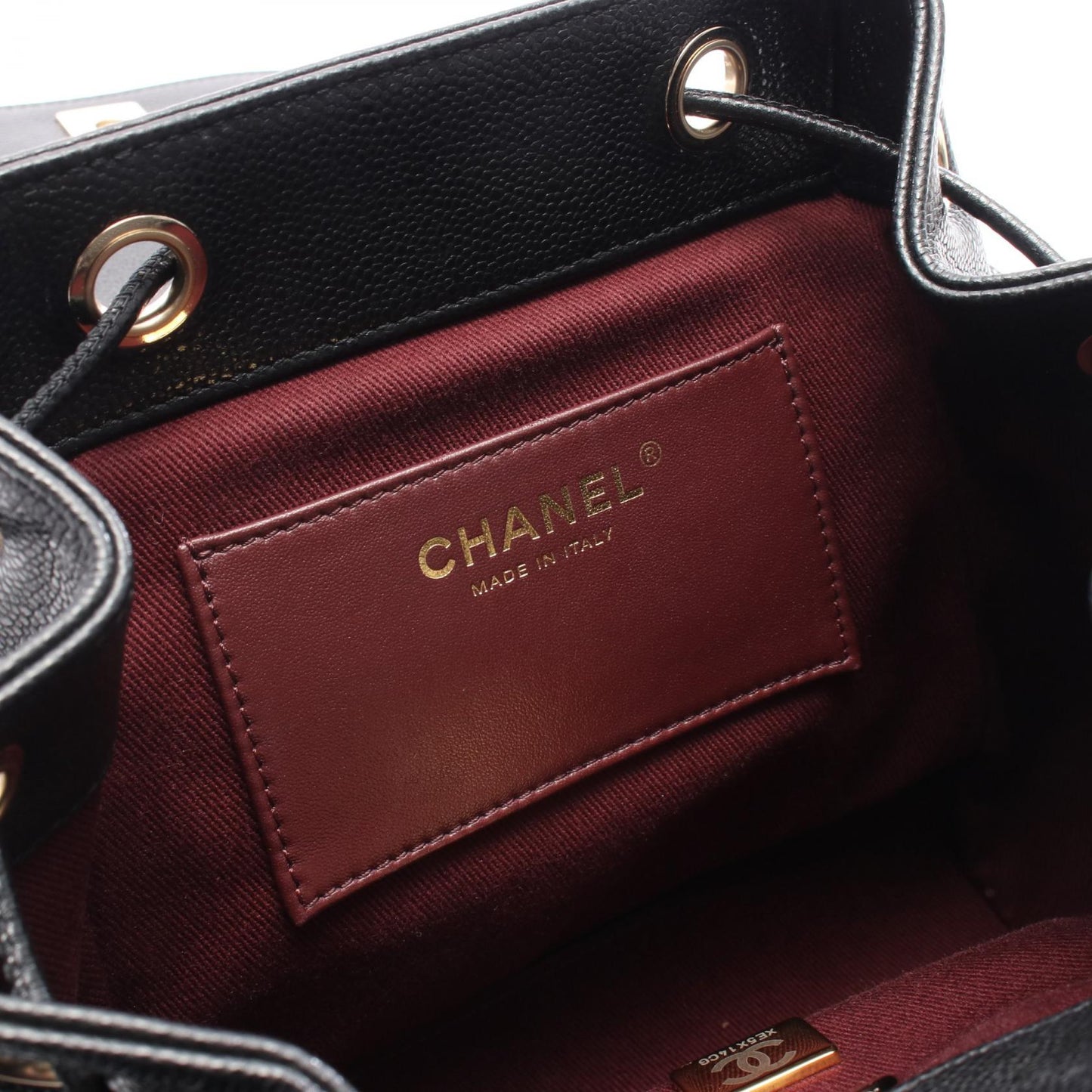 Chanel Matelasse Grained Calfskin Backpack