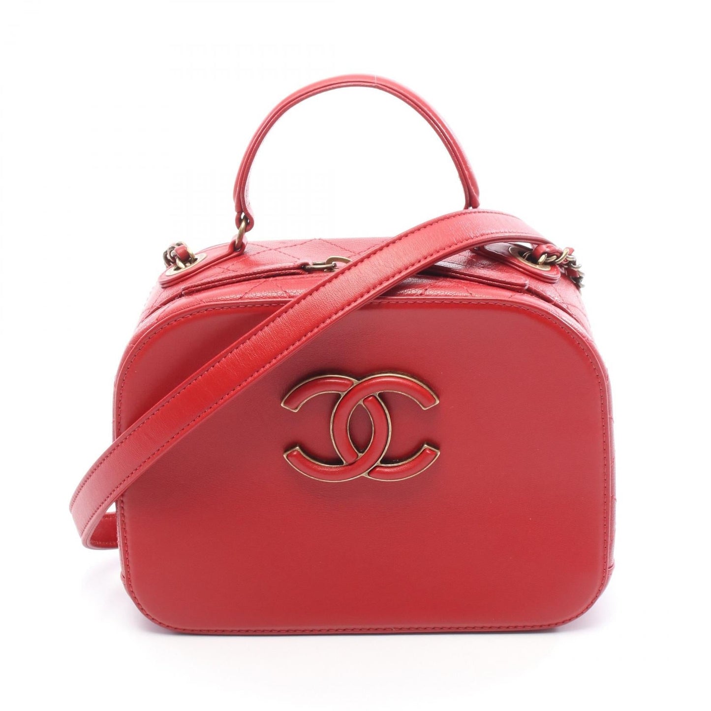 Chanel Coco Mark Calfskin Shoulder Bag