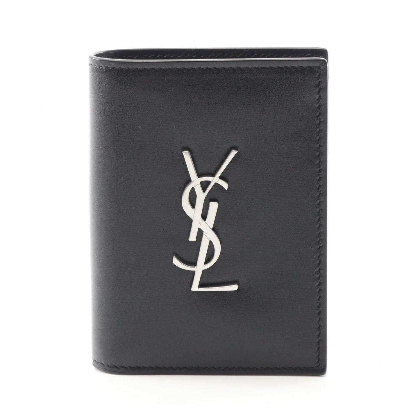 Saint Laurent Paris Cassandra Leather Card Case