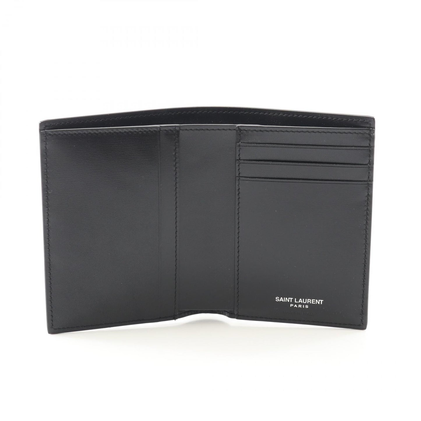 Saint Laurent Paris Cassandra Leather Card Case