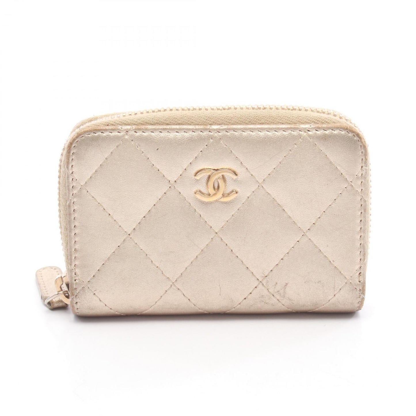 Chanel Matelasse Leather Coin Case