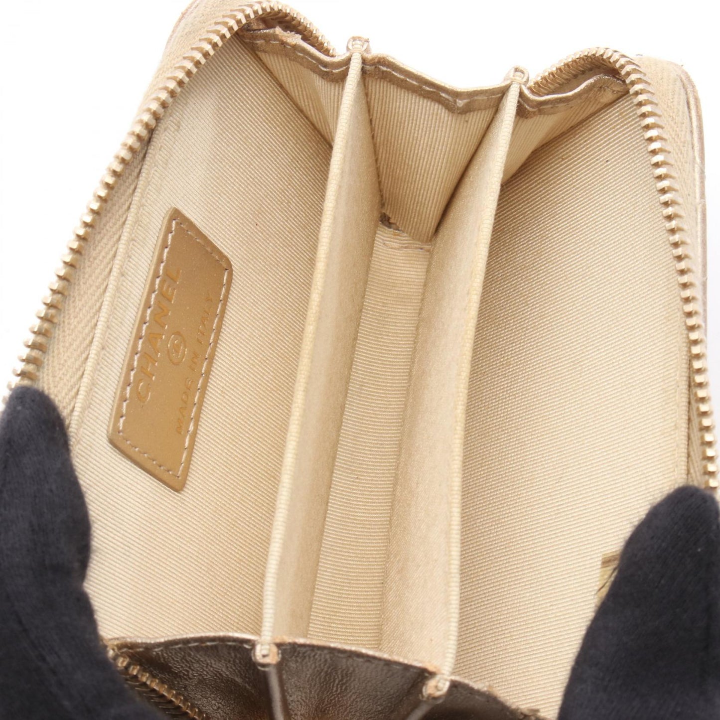Chanel Matelasse Leather Coin Case