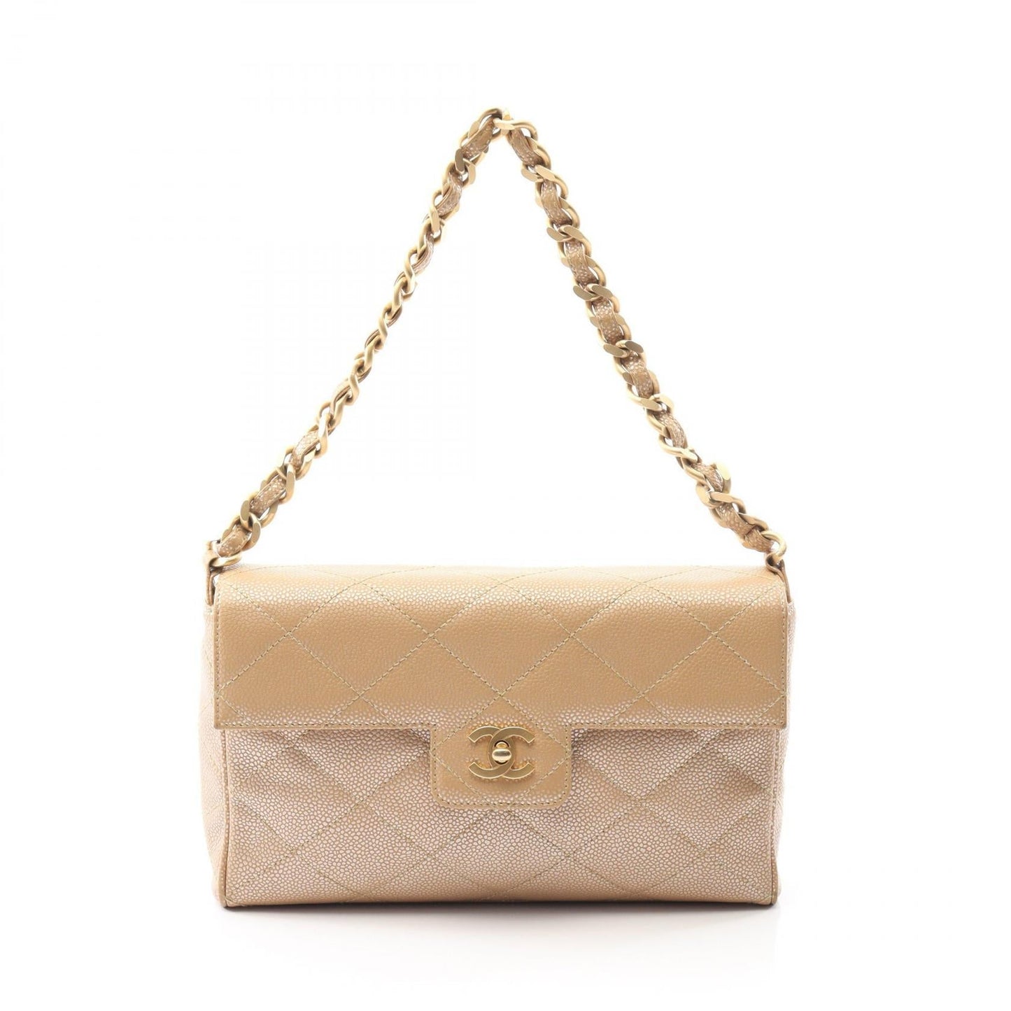 Chanel Matelasse Grained Calfskin Handbag