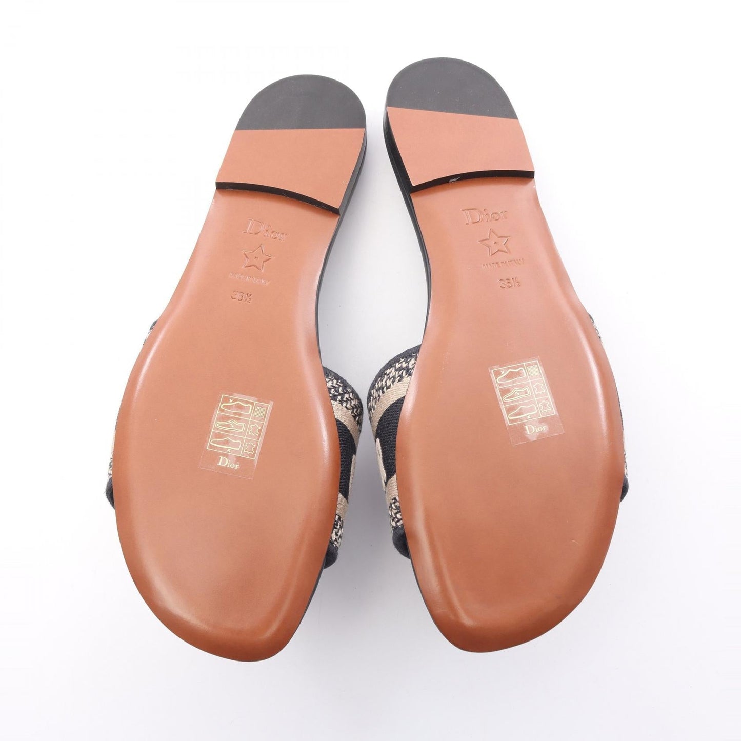 Dior Dway Canvas Sandals