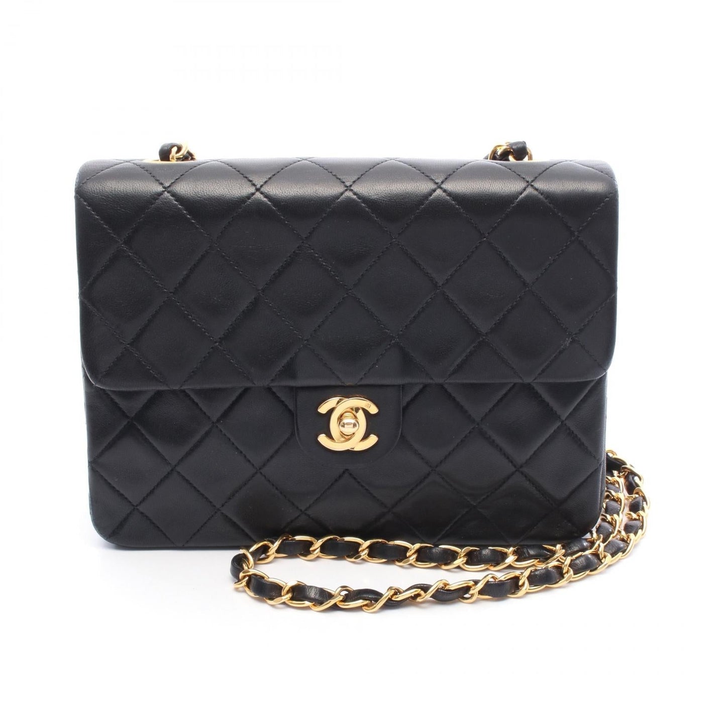 Chanel Mini Matelassé 20 Lambskin Shoulder Bag