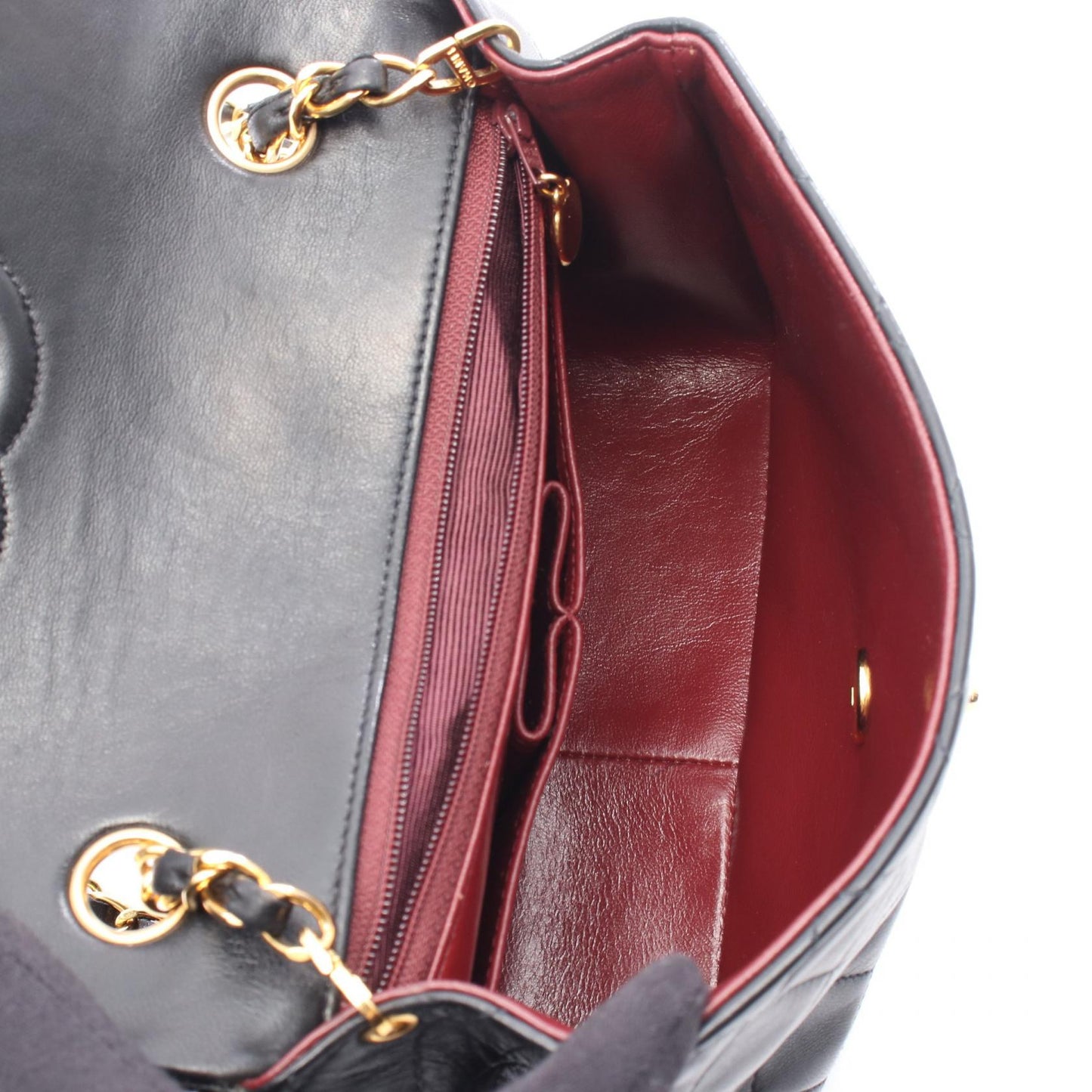 Chanel Mini Matelassé 20 Lambskin Shoulder Bag