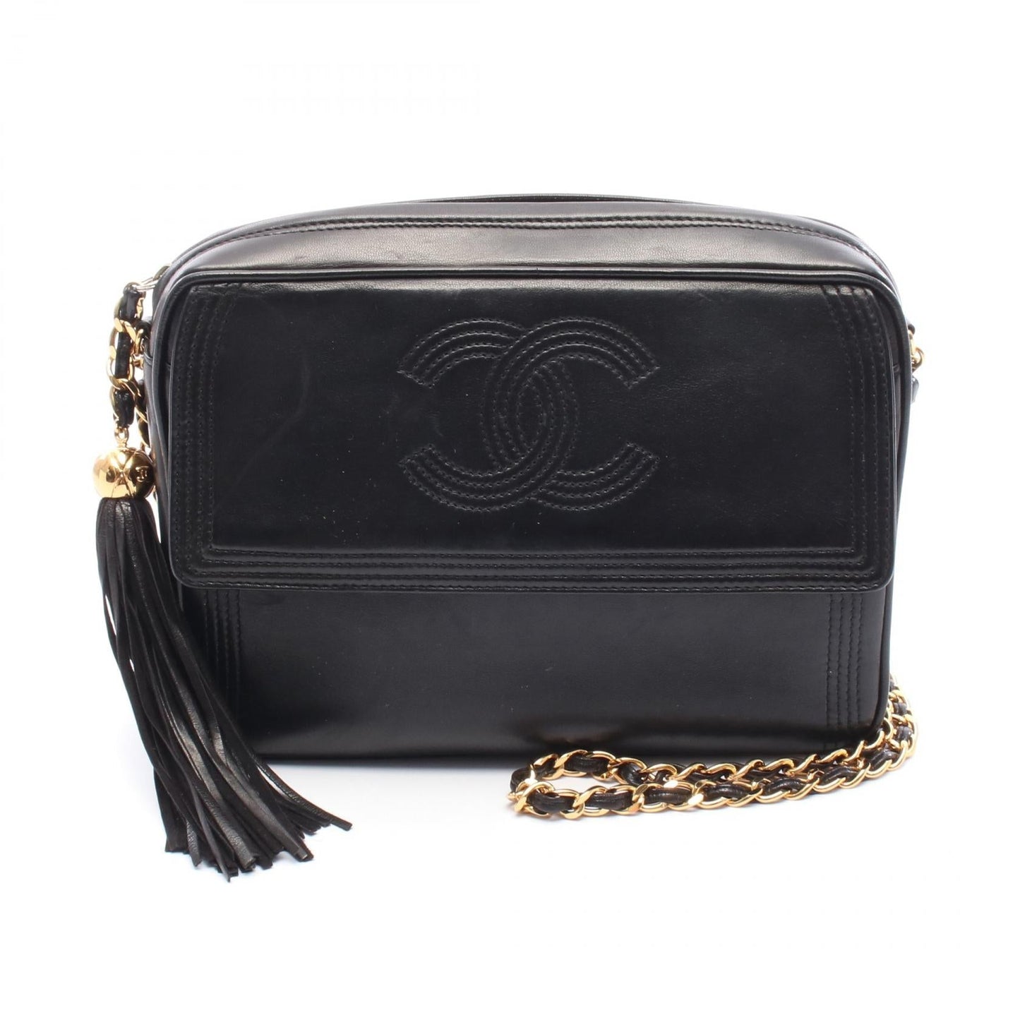 Chanel Coco Mark Lambskin Shoulder Bag