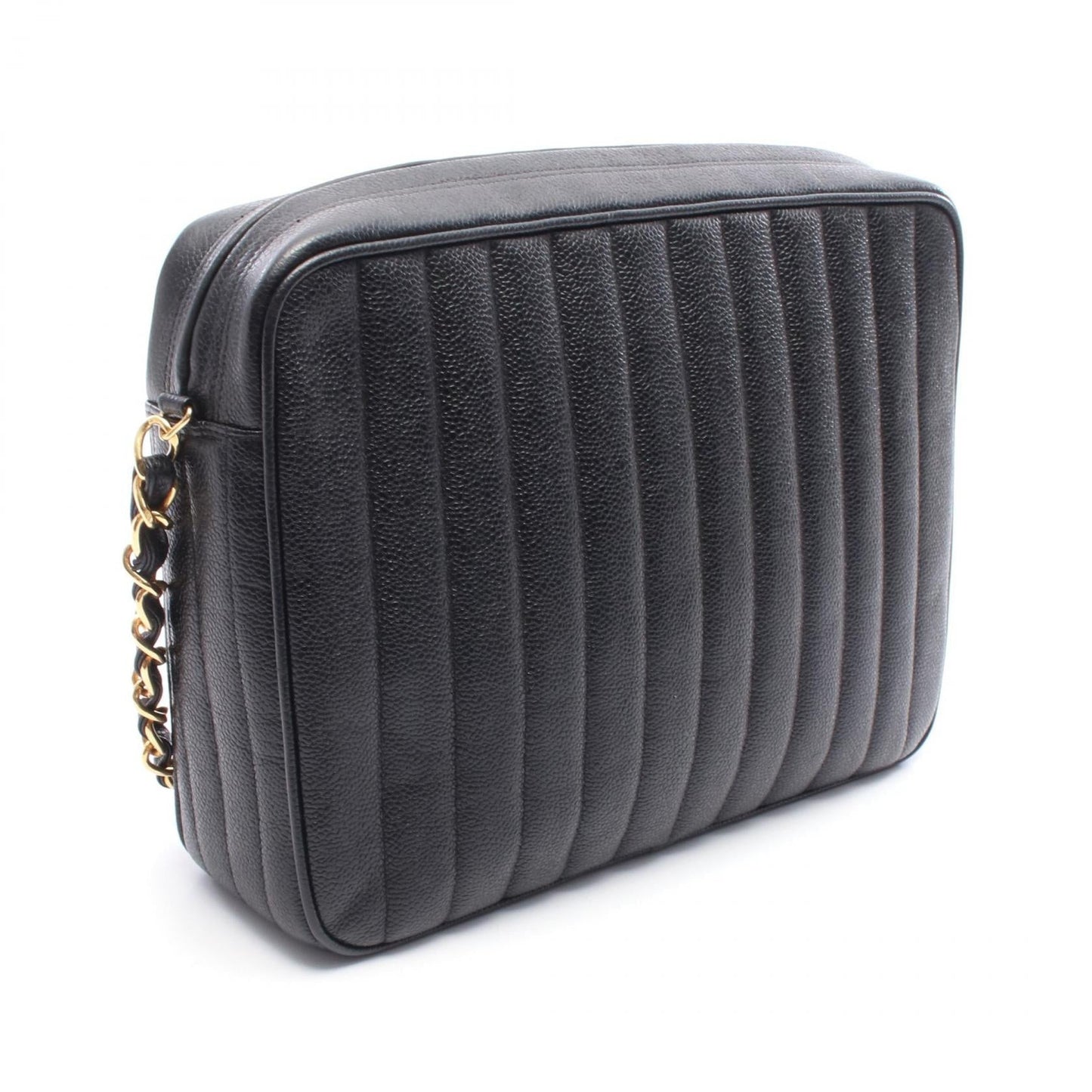 Chanel Mademoiselle Grained Calfskin Shoulder Bag