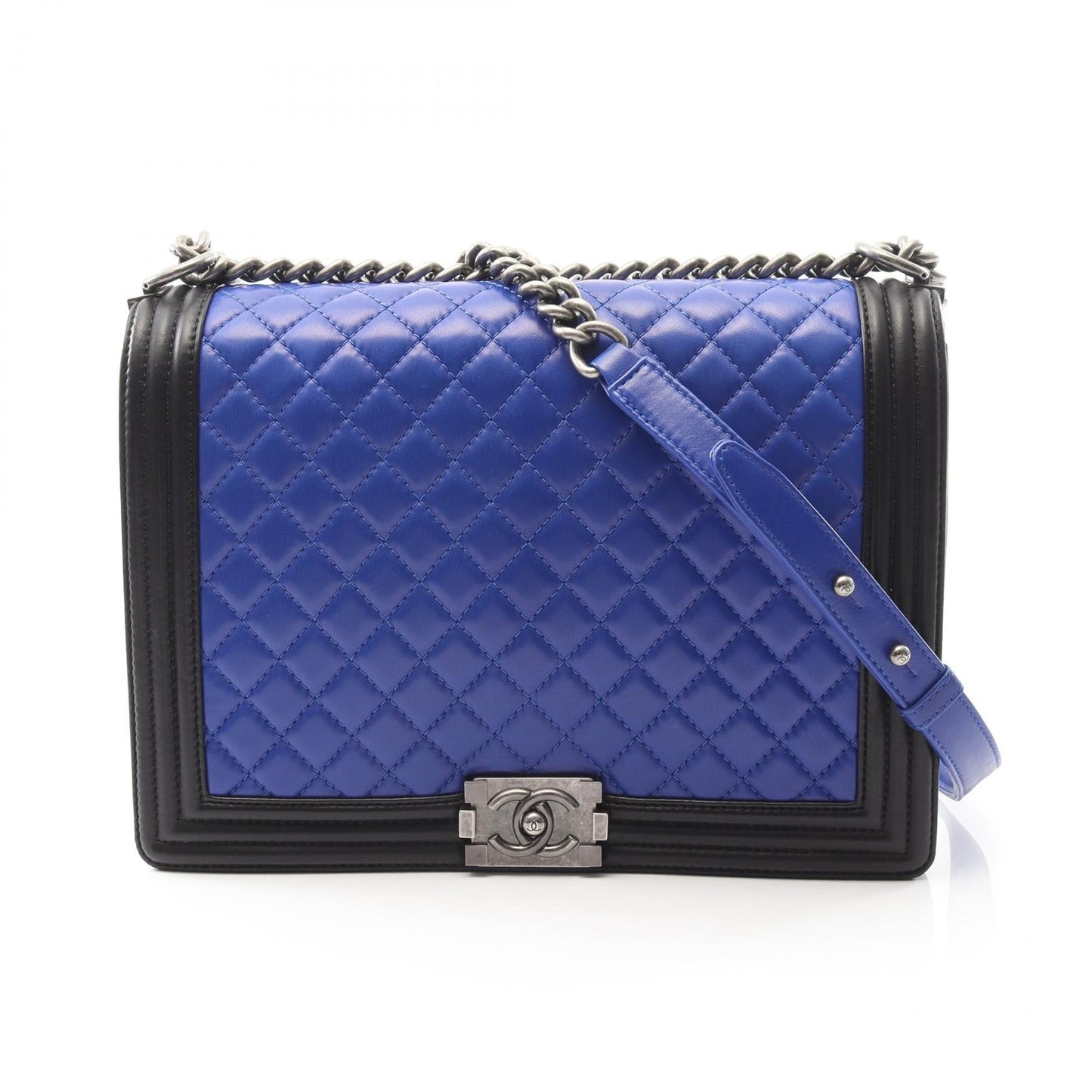 Chanel Boy Chanel Lambskin Shoulder Bag