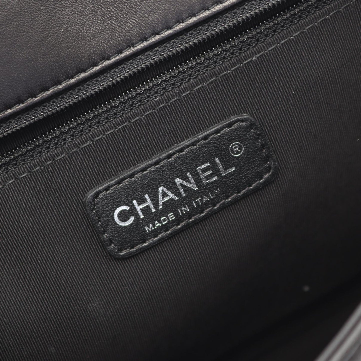Chanel Boy Chanel Lambskin Shoulder Bag