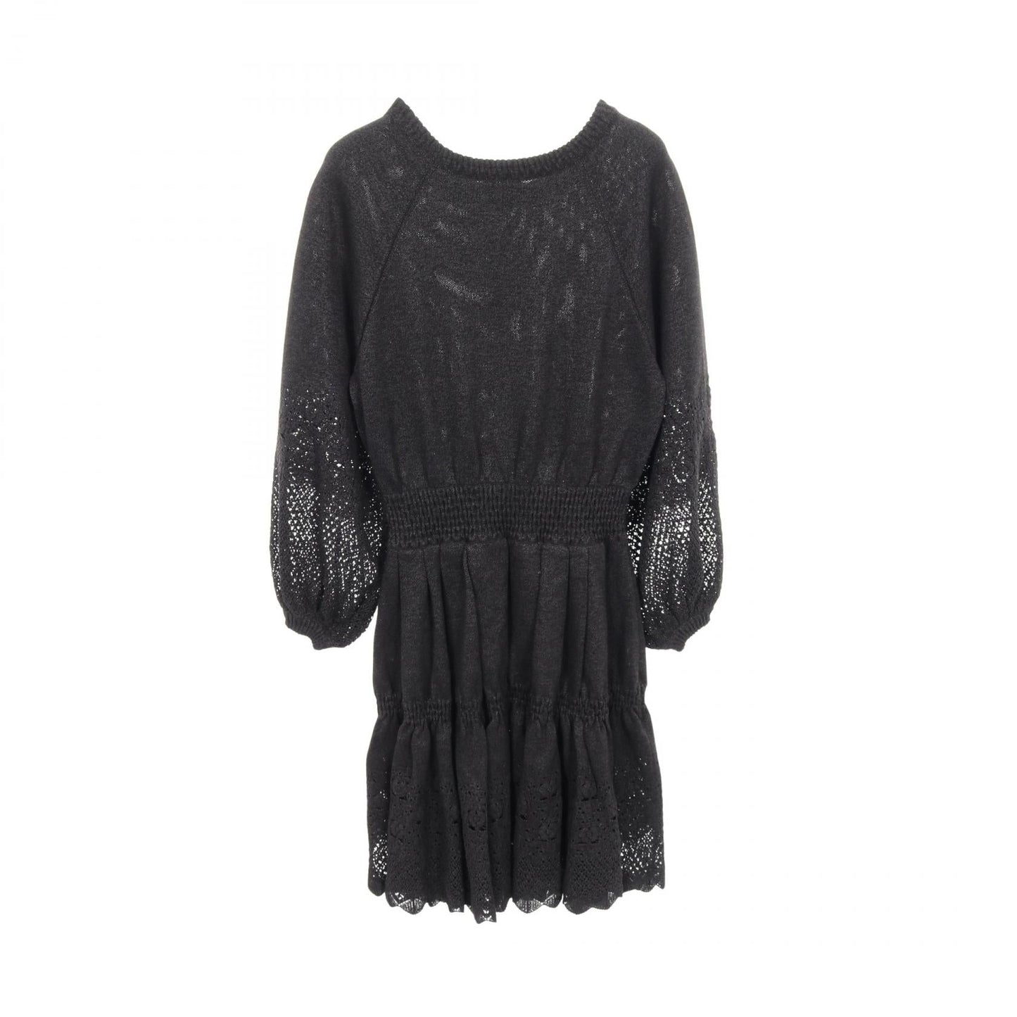 Chanel Coco Mark Button Viscose Dress