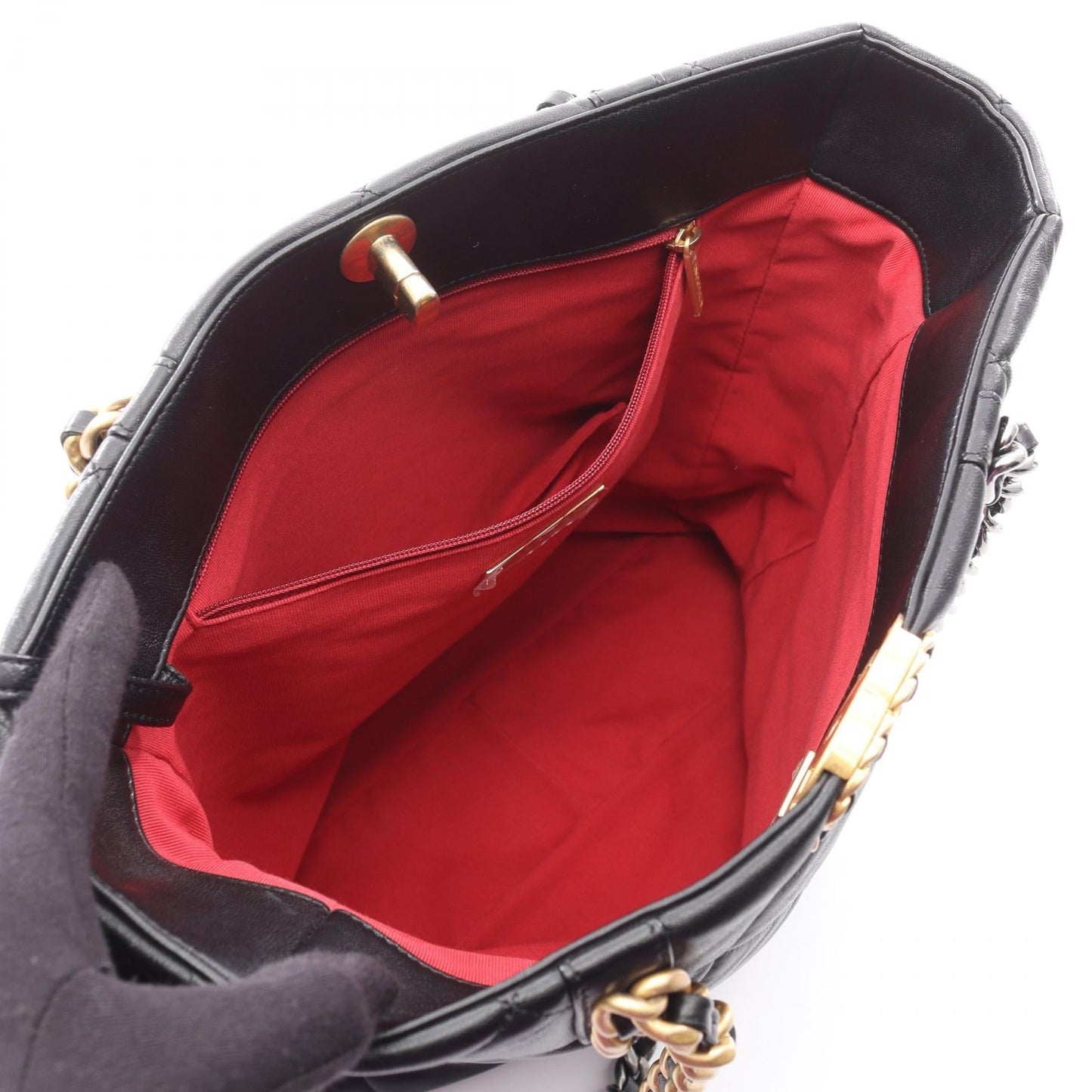 Chanel Chanel 19 Lambskin Shoulder Bag