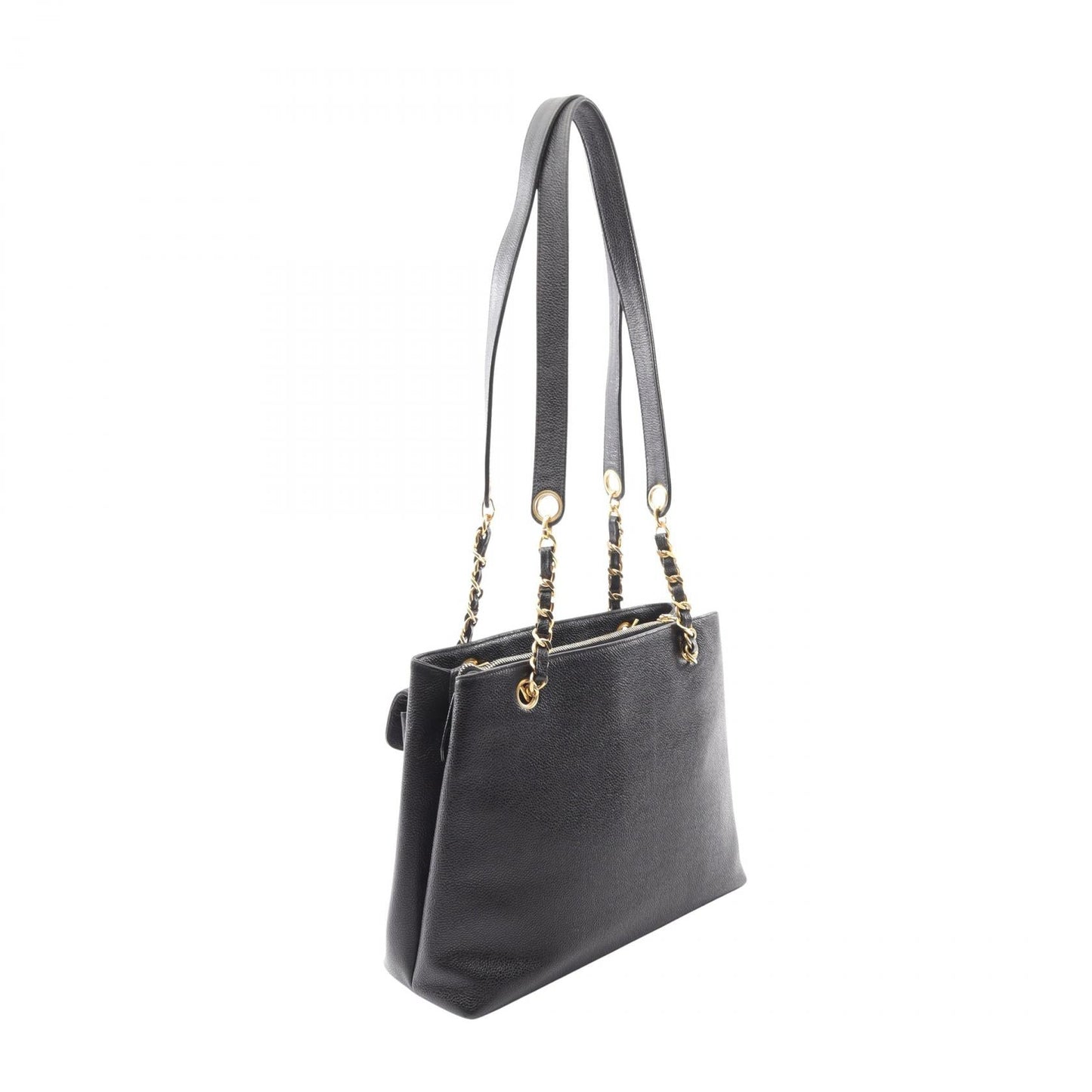 Chanel Coco Mark Calf Leather Tote Bag