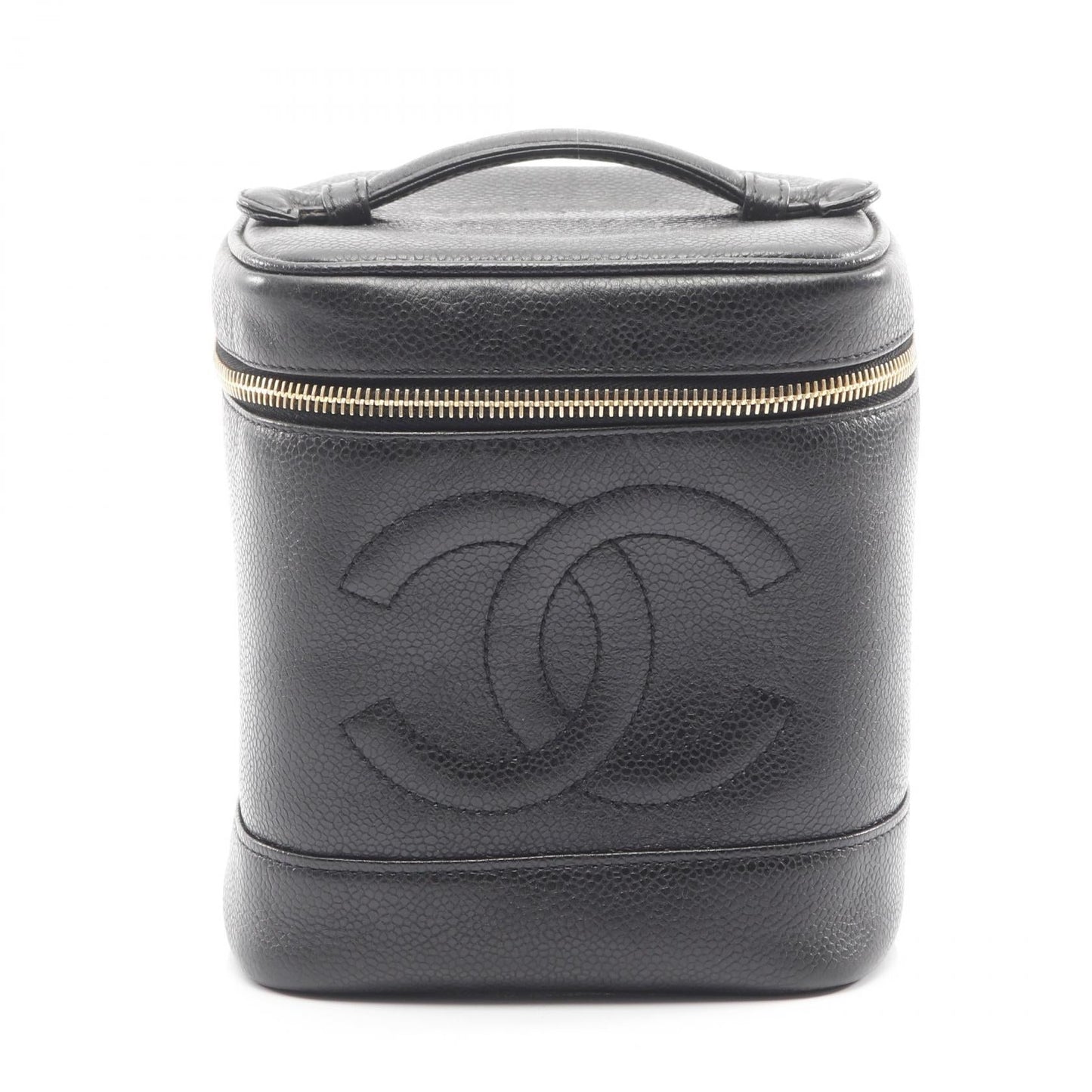 Chanel Coco Mark Grained Calfskin Handbag