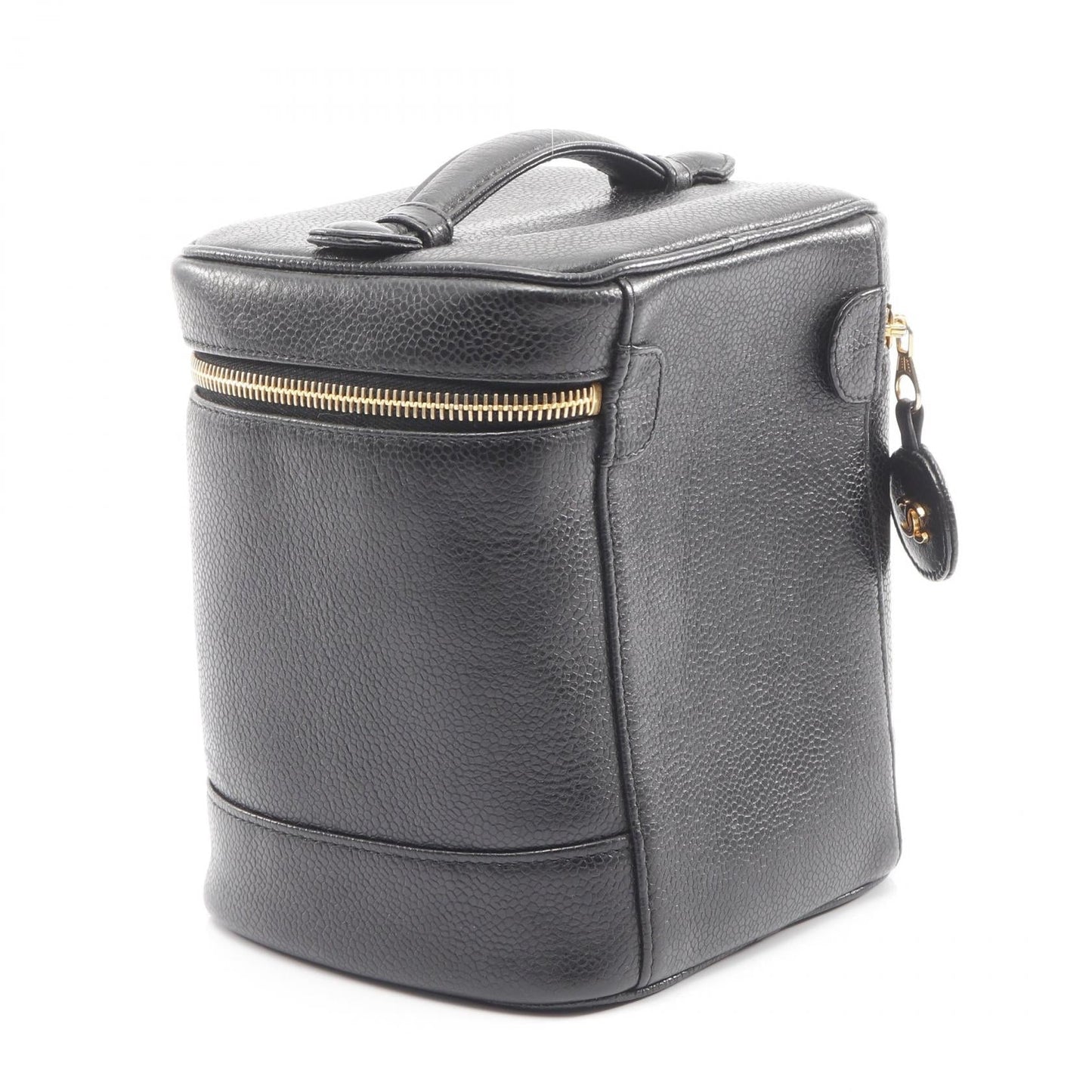 Chanel Coco Mark Grained Calfskin Handbag