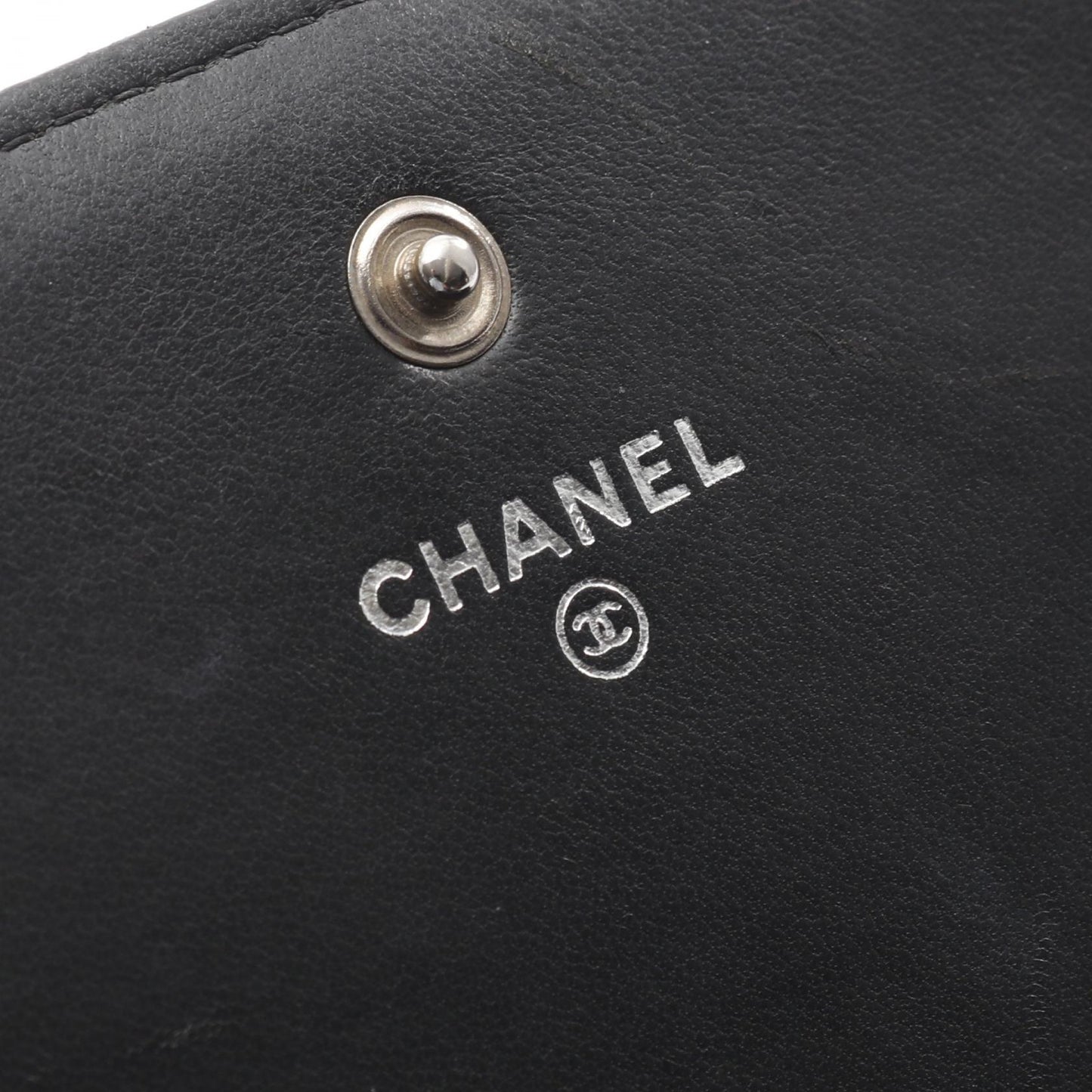 Chanel Matelasse Chevron Lambskin Long Wallet