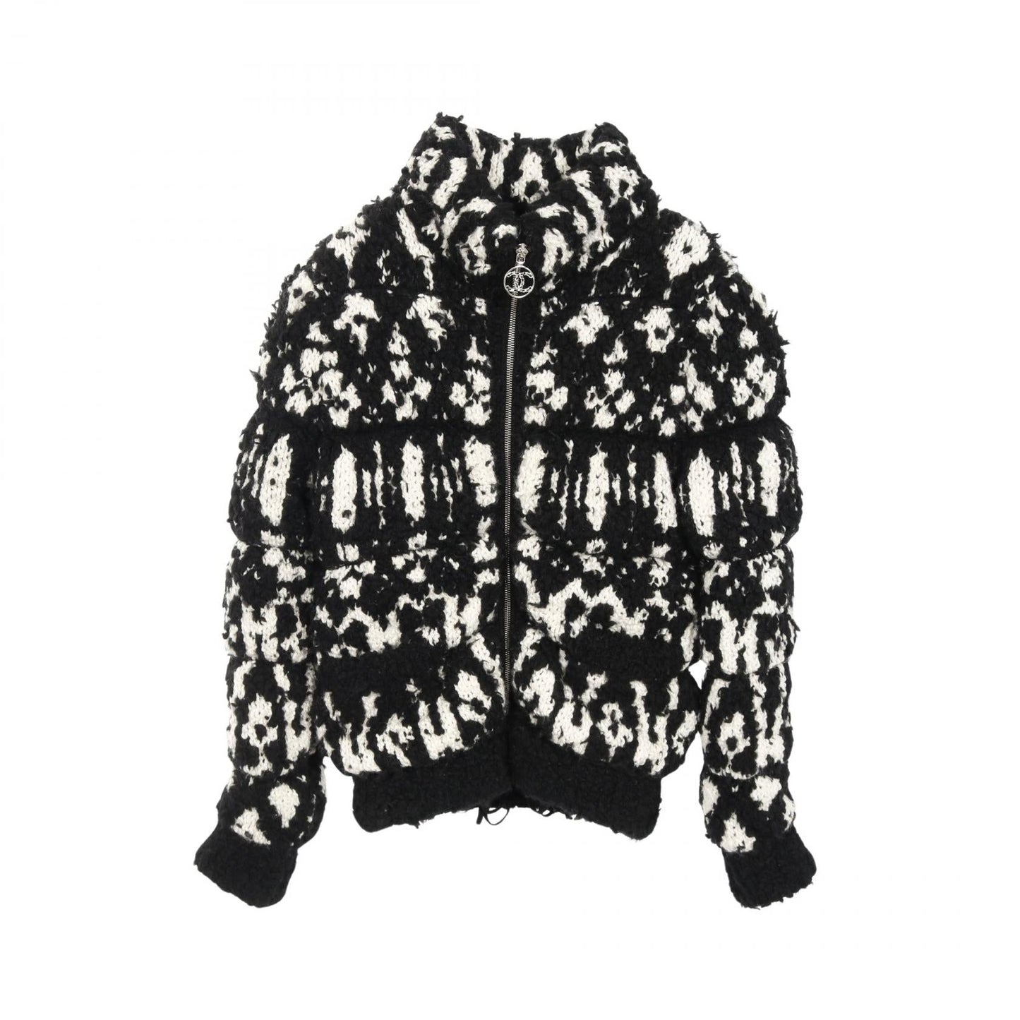 Chanel Coco Mark Wool Cashmere Blouson