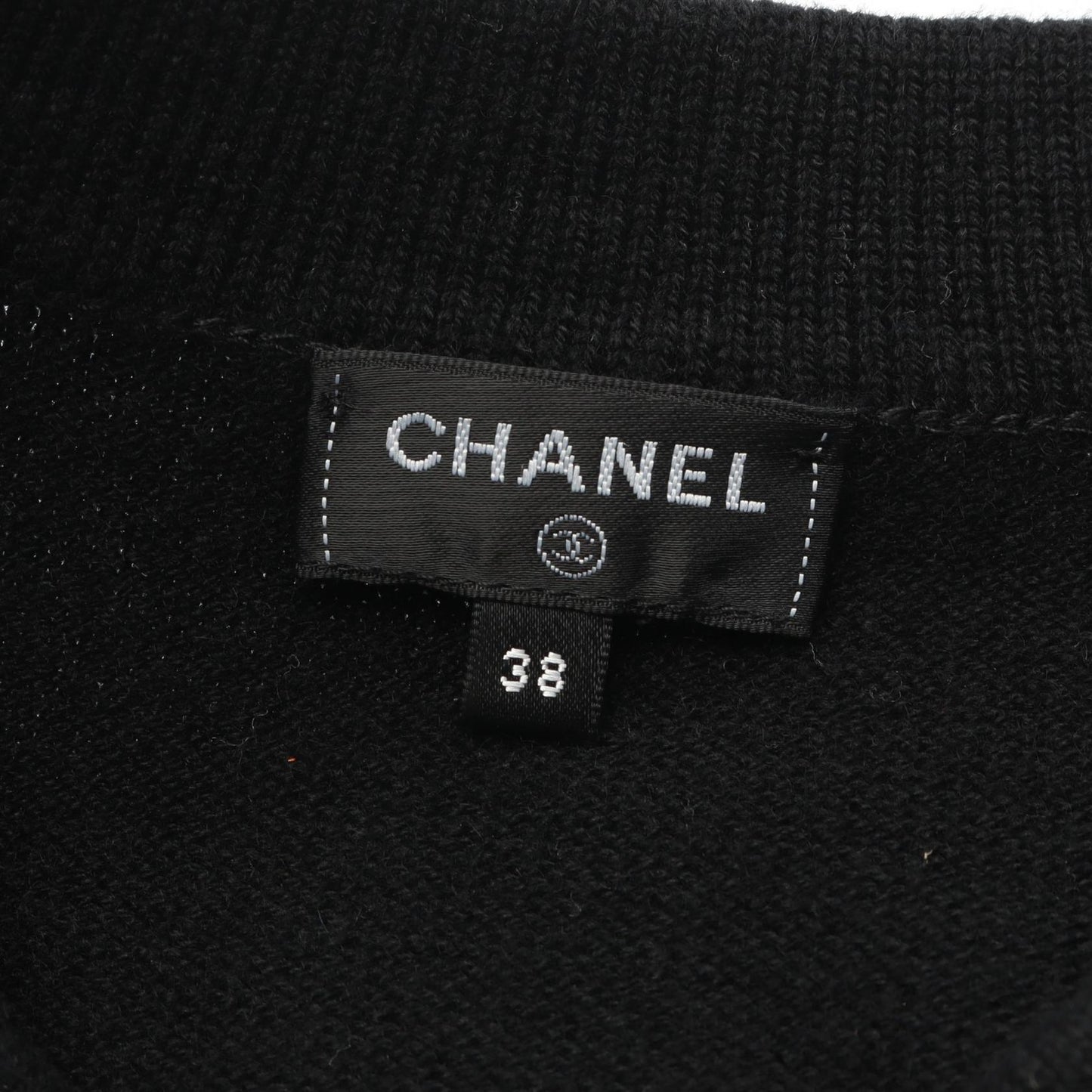Chanel Coco Mark Button Cashmere Cardigan