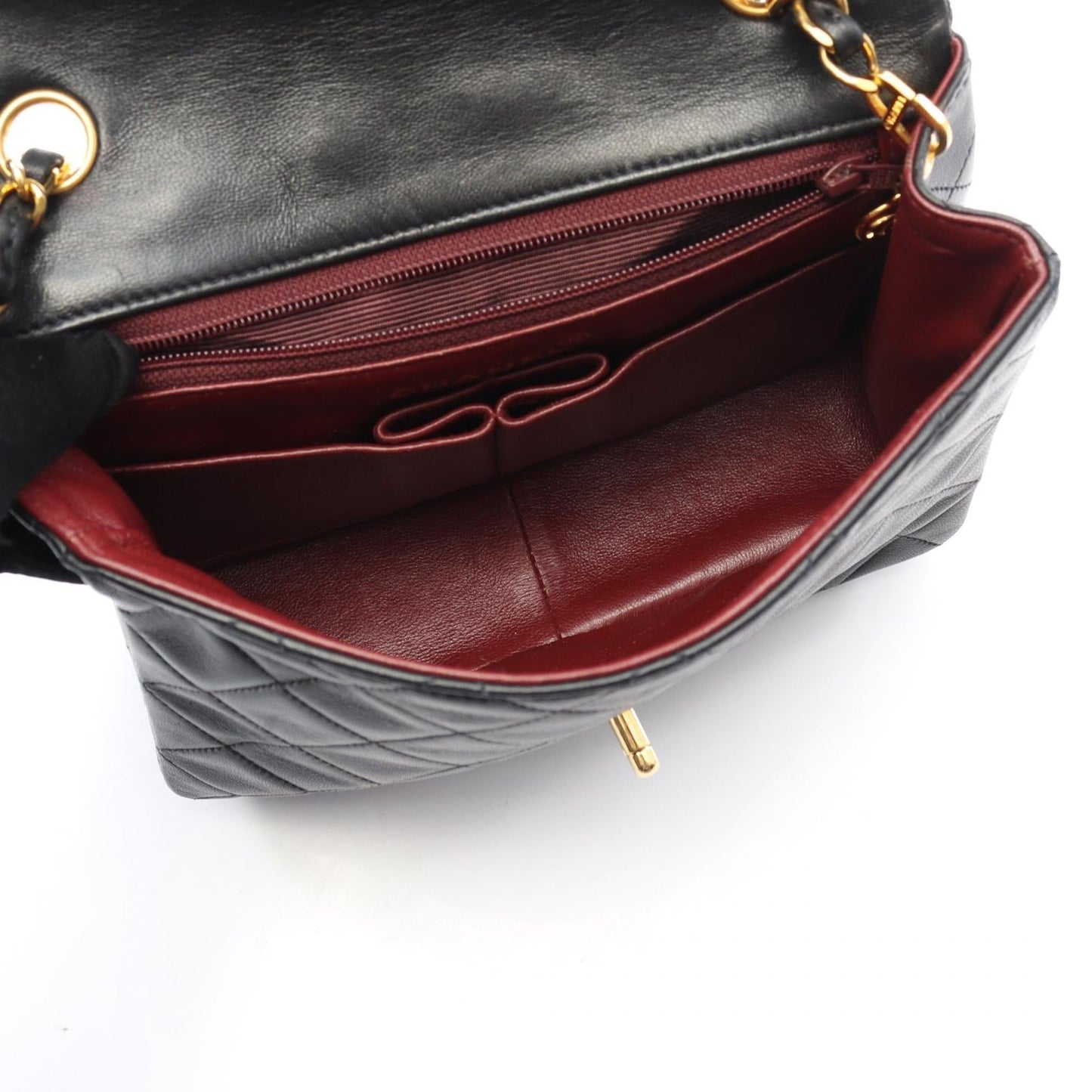 Chanel Mini Matelassé 20 Lambskin Shoulder Bag