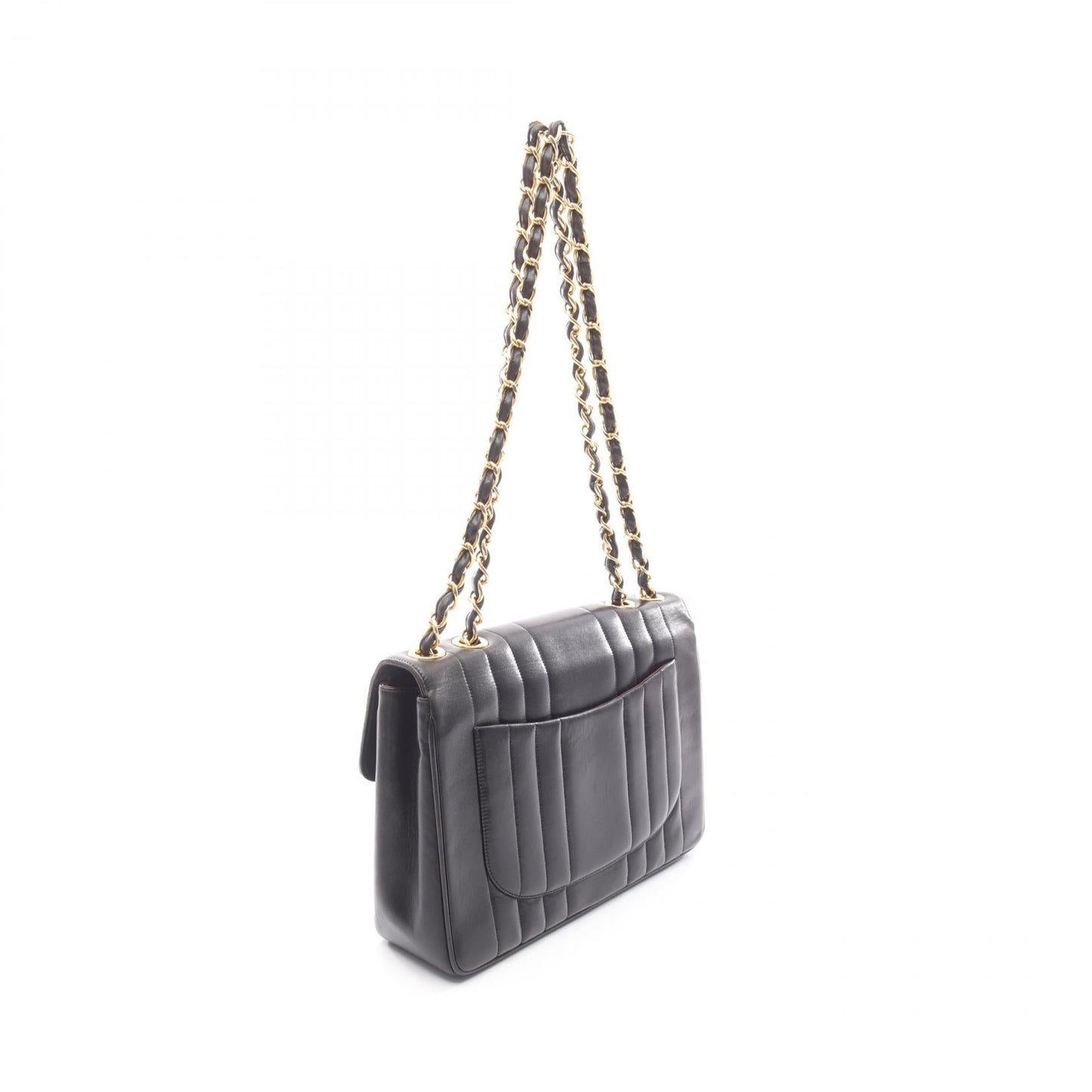 Chanel Mademoiselle Deauville Matelasse Lambskin Shoulder Bag