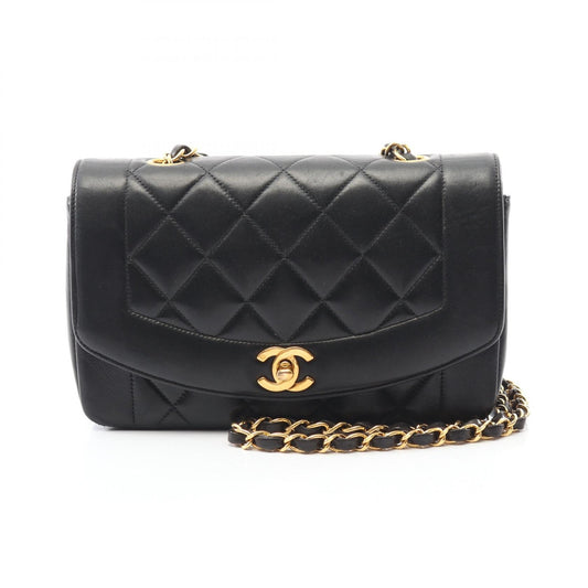 Chanel Matelasse Diana Flap Lambskin Shoulder Bag