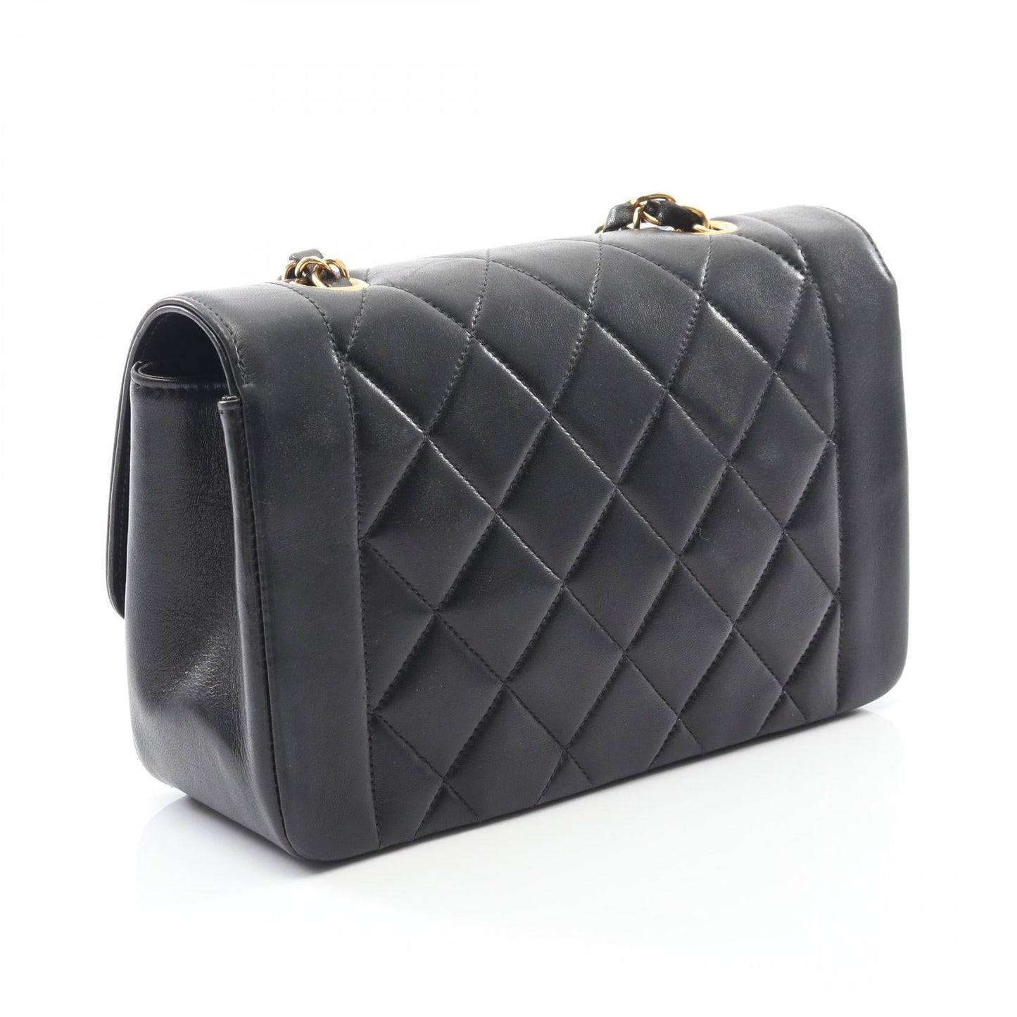 Chanel Matelasse Diana Flap Lambskin Shoulder Bag