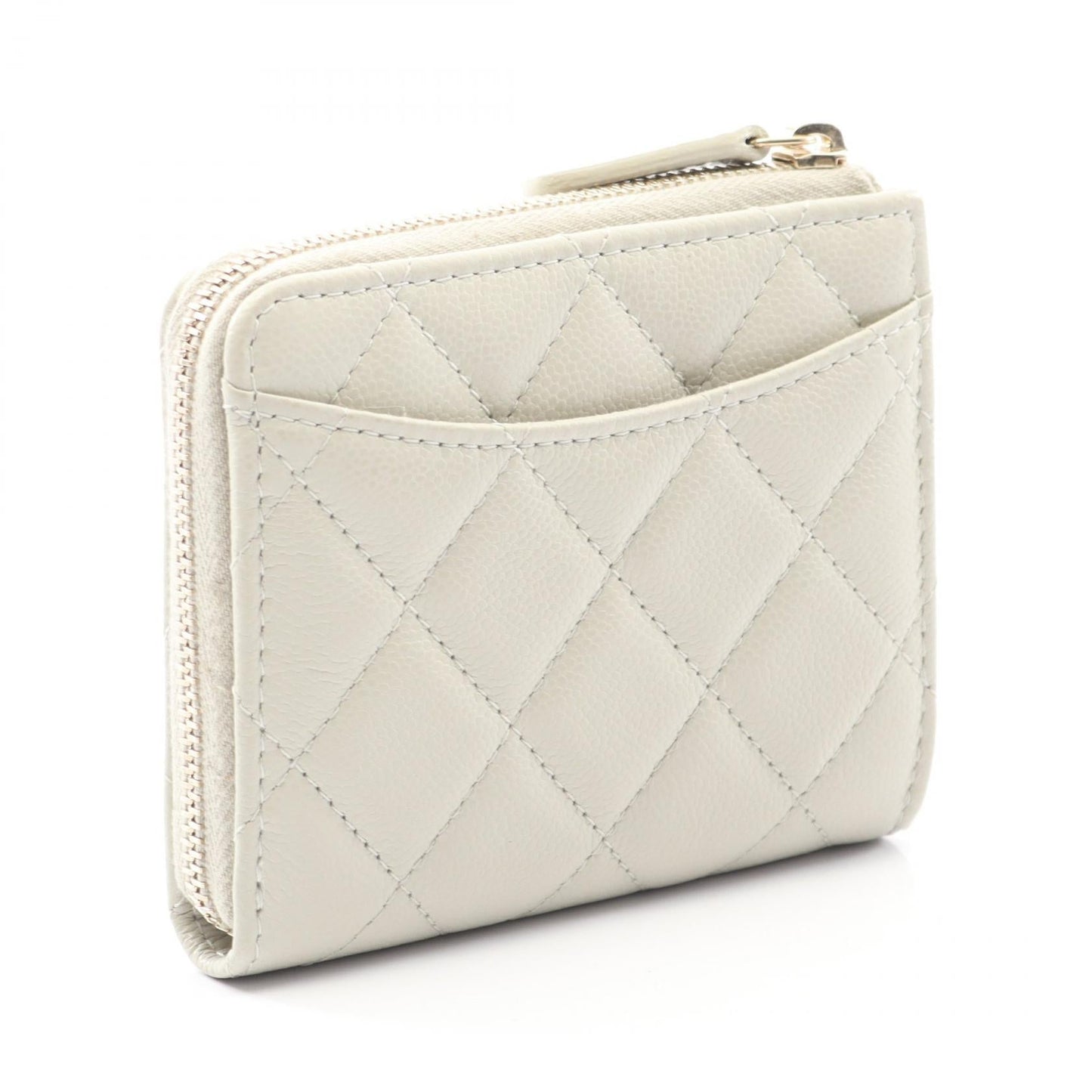 Chanel Matelasse Grained Calfskin Wallet