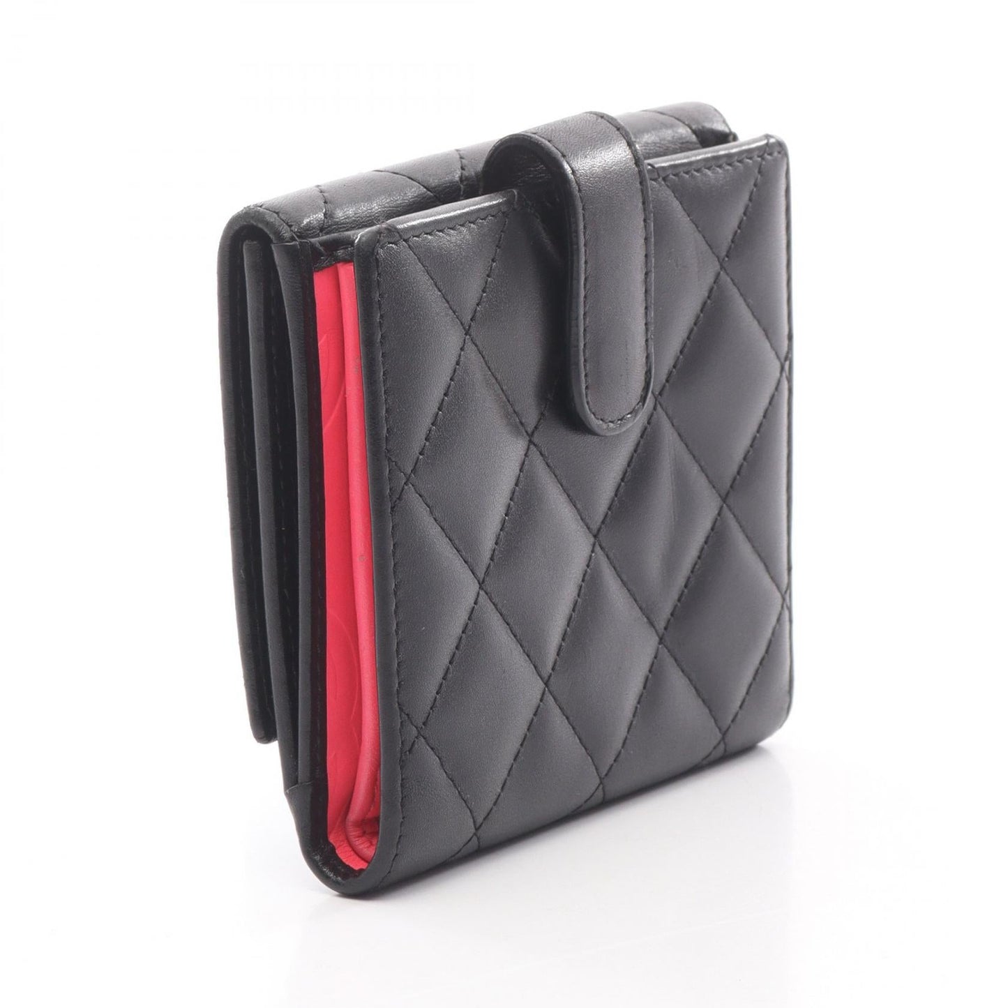 Chanel Cambon Line Patent Leather Wallet