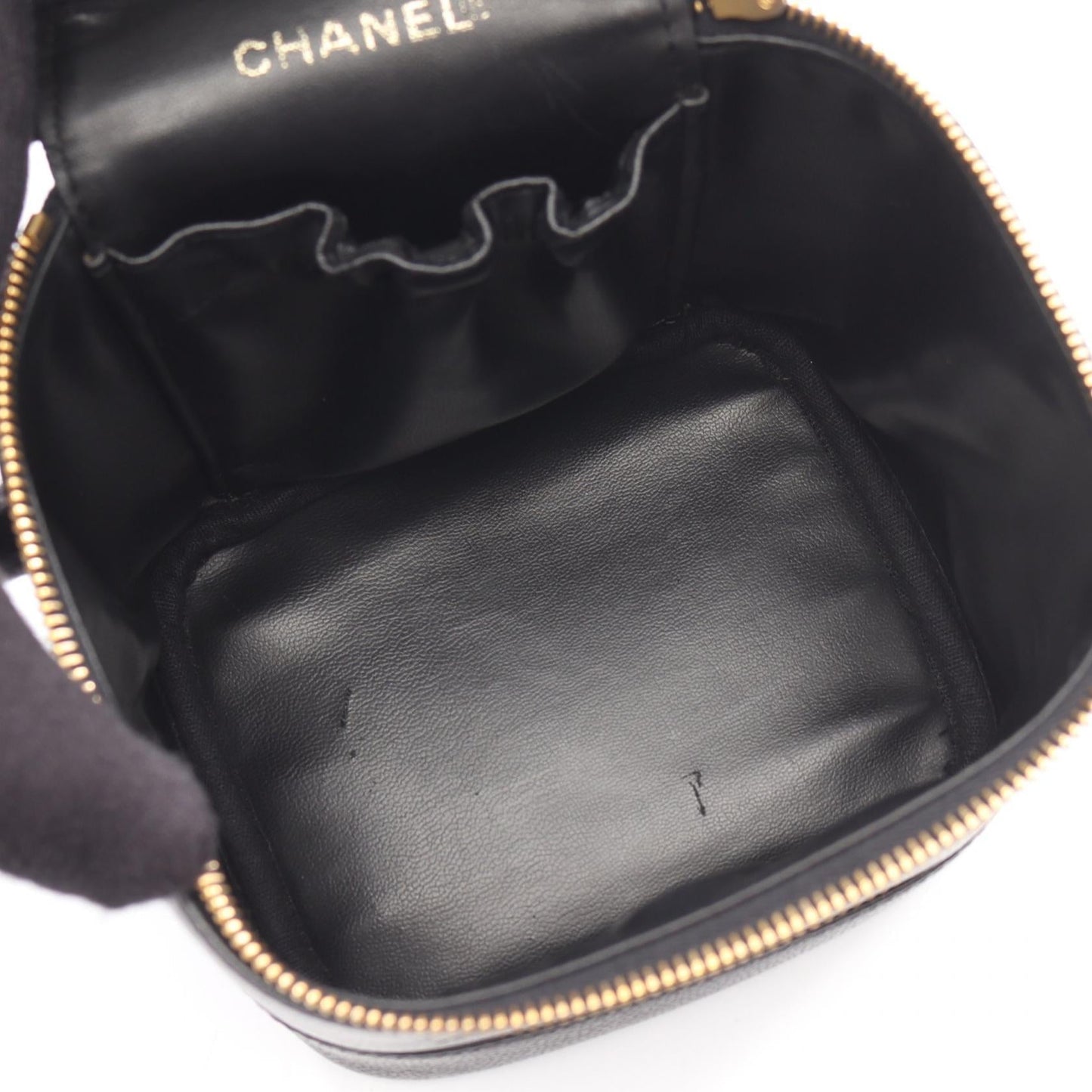 Chanel Coco Mark Grained Calfskin Handbag