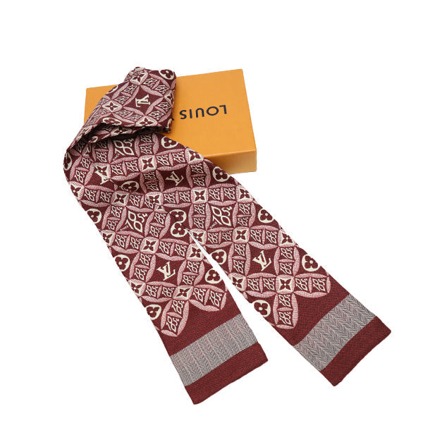 LOUIS VUITTON scarf MP2826 leather Bordeaux Bando SINCE 1854 Bandeau monogram Thailand Women