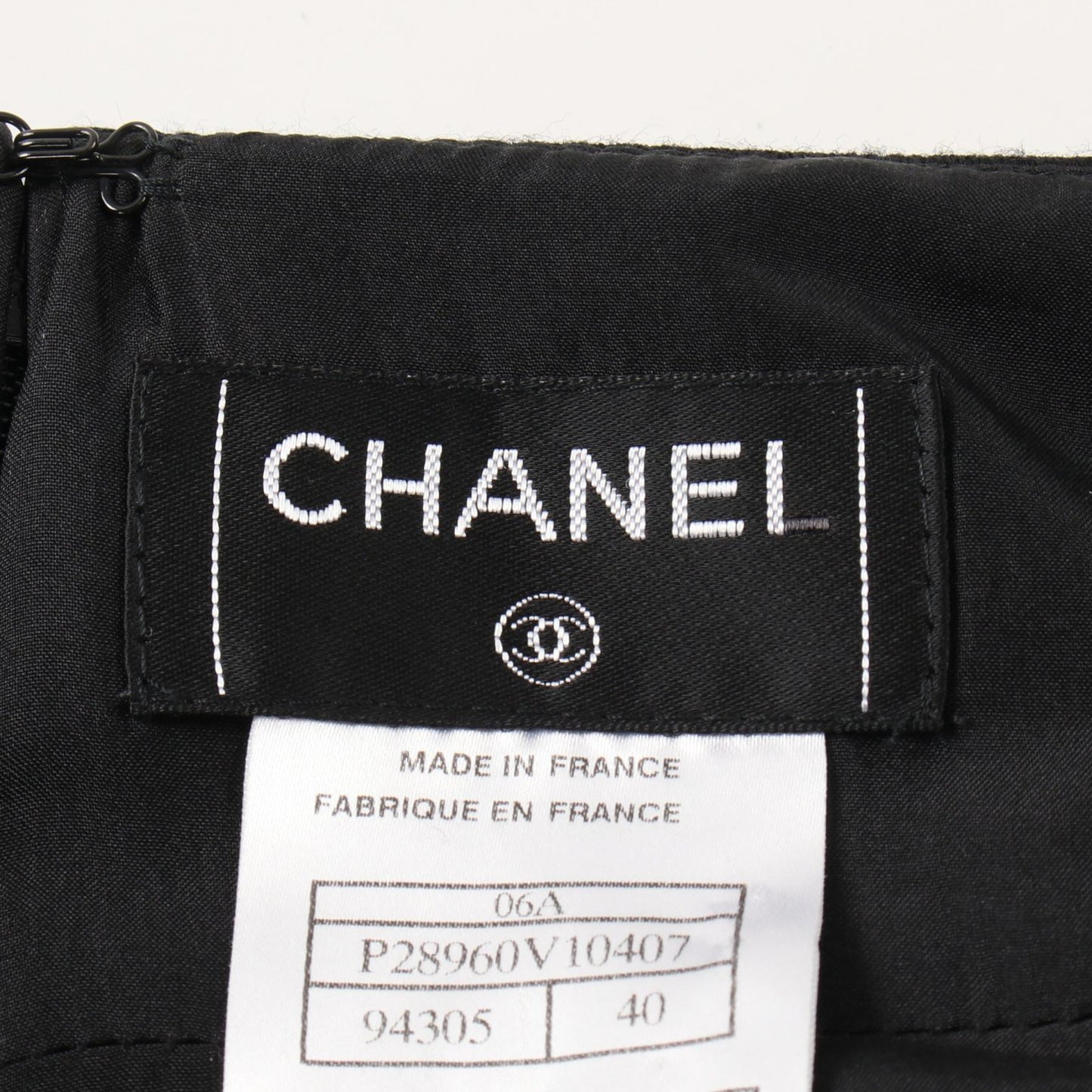 Chanel P28960 Wool Skirt